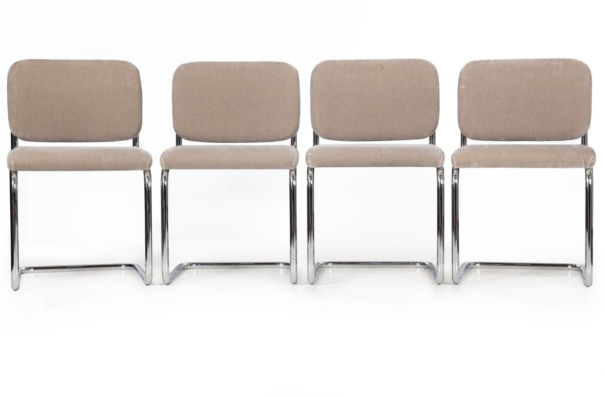 Vintage Set 12 Mid Century Cesca B32 Marcel Breuer Dining Chairs for Stendig For Sale 7
