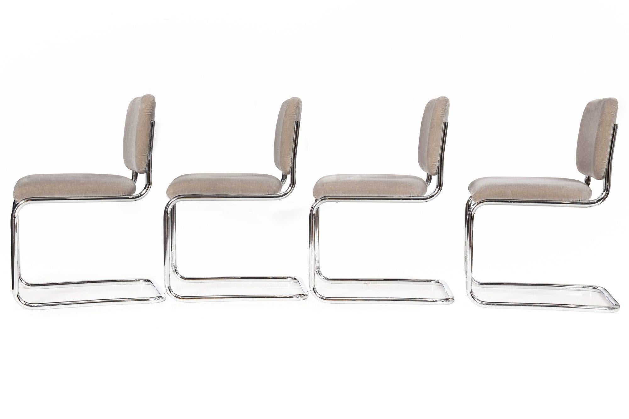 Vintage Set 12 Mid Century Cesca B32 Marcel Breuer Dining Chairs for Stendig For Sale 11
