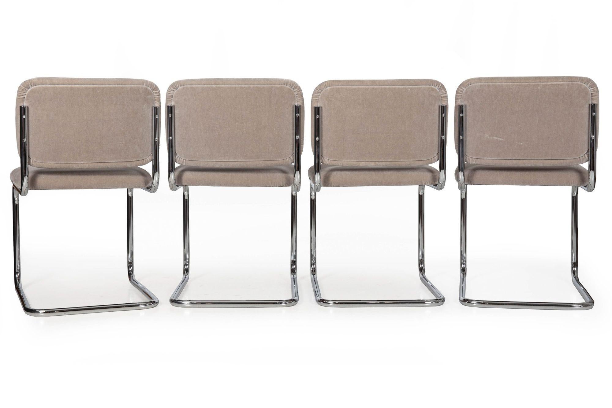 American Vintage Set 12 Mid Century Cesca B32 Marcel Breuer Dining Chairs for Stendig For Sale