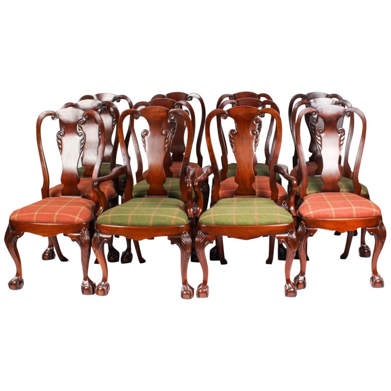 Queen Anne Dining Room Chairs 54 For Sale At 1stdibs