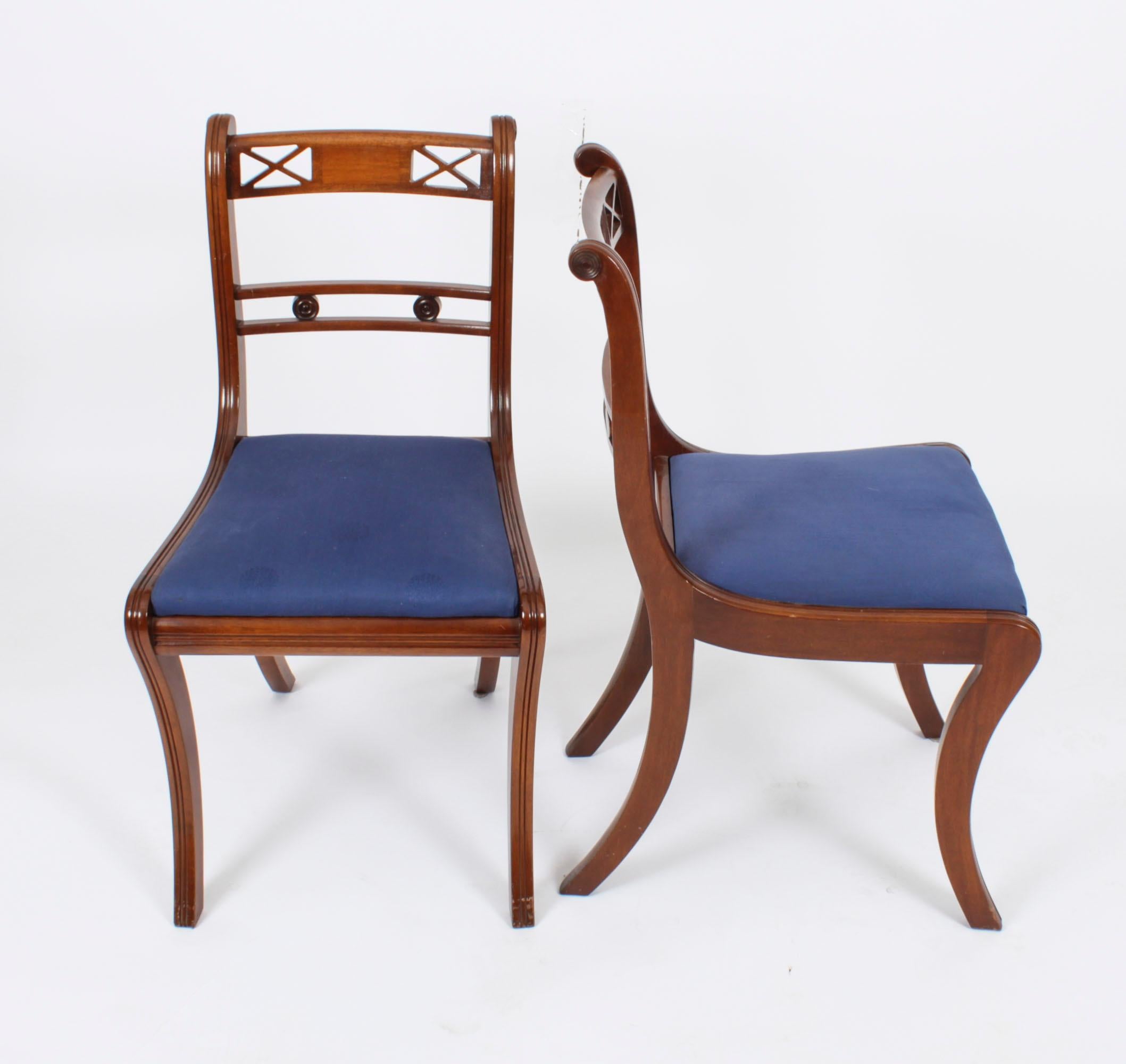 A delightful Vintage set of eight  superb bar back dining chairs, Hand Crafted by Mines of Downley, Buckinghamshire