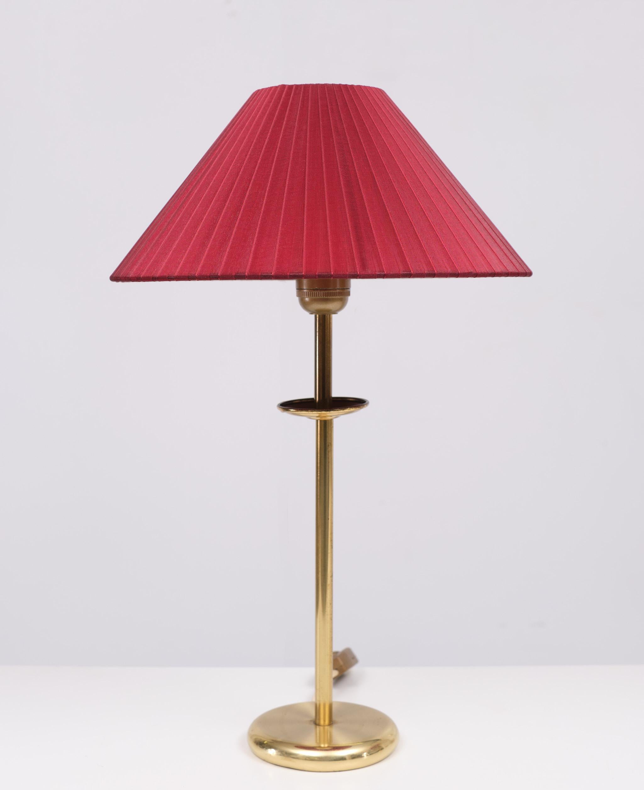 Dutch Vintage Set Brass Table Lamps, 1970s  For Sale