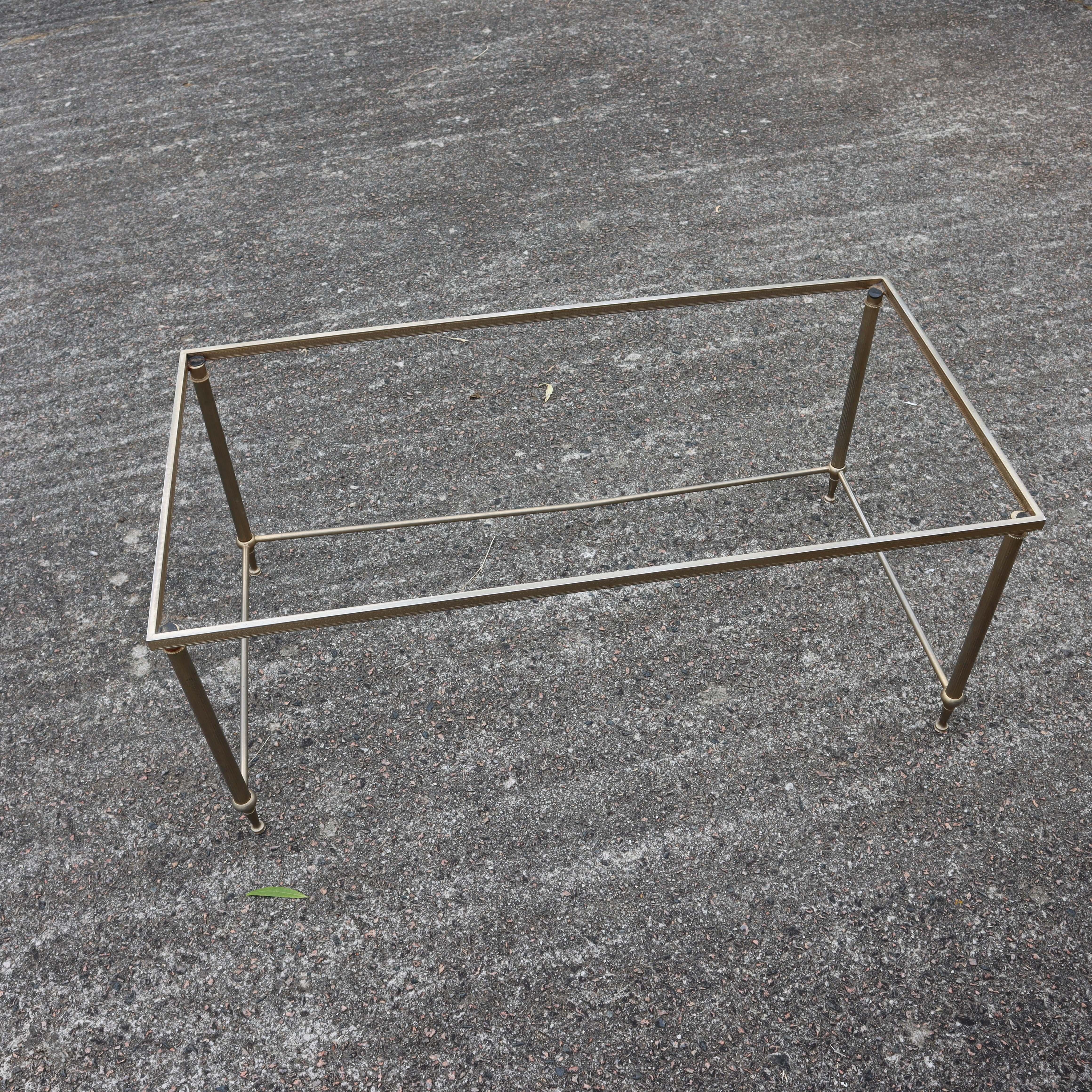 By Vintage Set of 1 Onyx  Table basse et 2 tables d'appoint - Maison Jansen Style-70 en vente 6