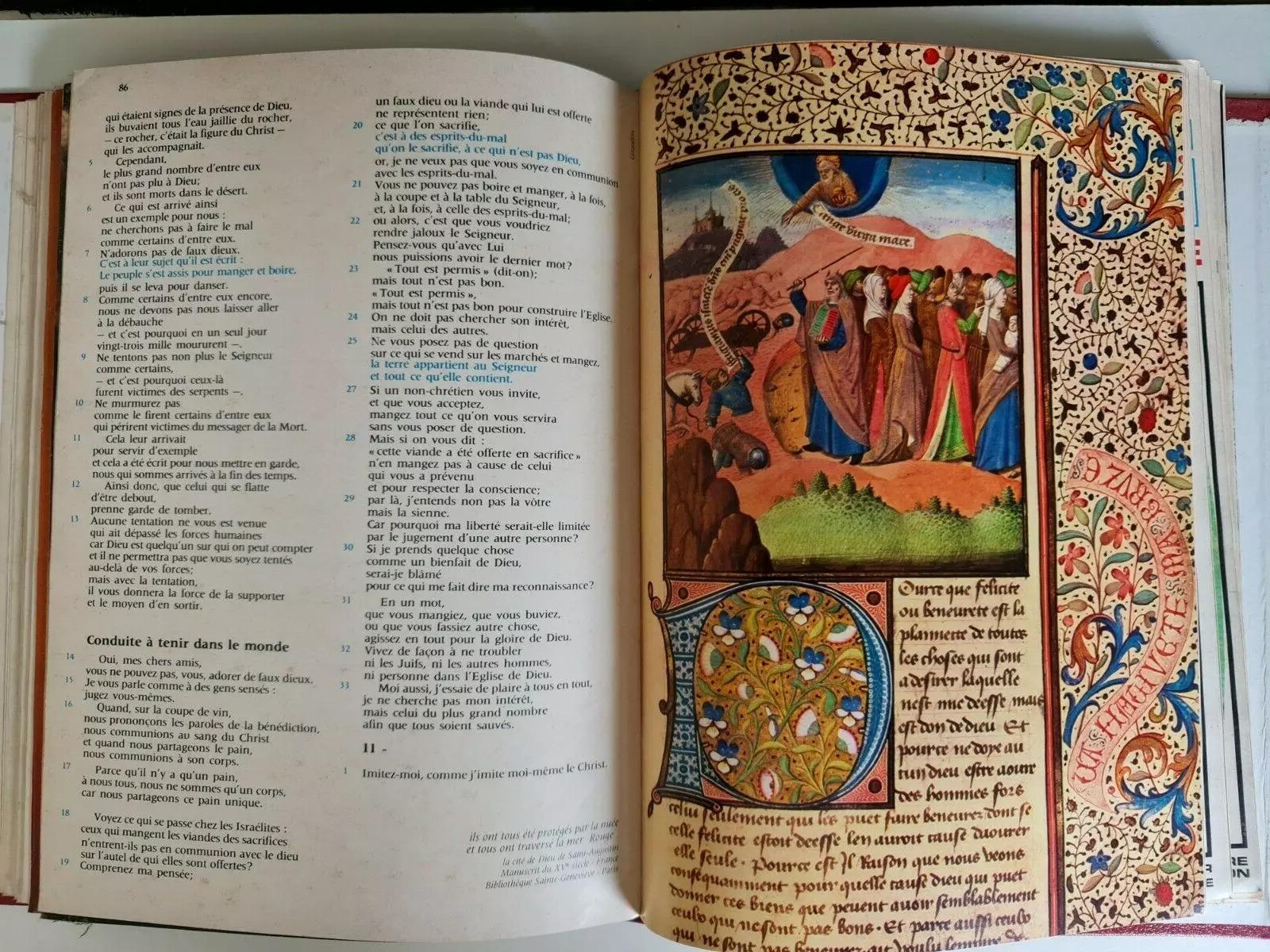 Esplora la profondità spirituale e storica di questa rara raccolta, Aujourd'hui la Bible - Journal de la Vie, che comprende i volumi da 1 a 10 (manca il tomo 11). Pubblicati nel 1969, questi raccoglitori riccamente illustrati offrono un viaggio