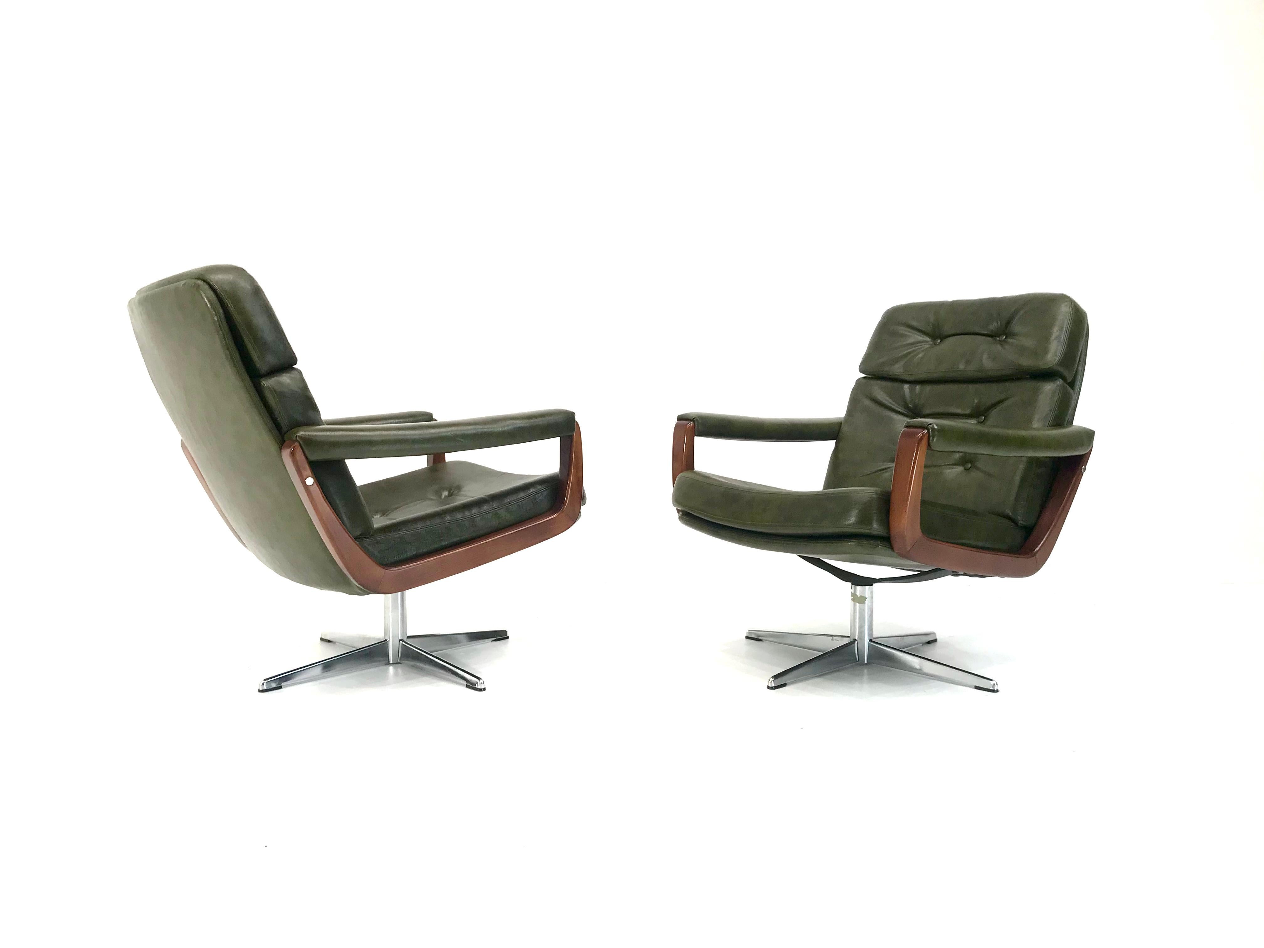Vintage Set of 2 Danish 