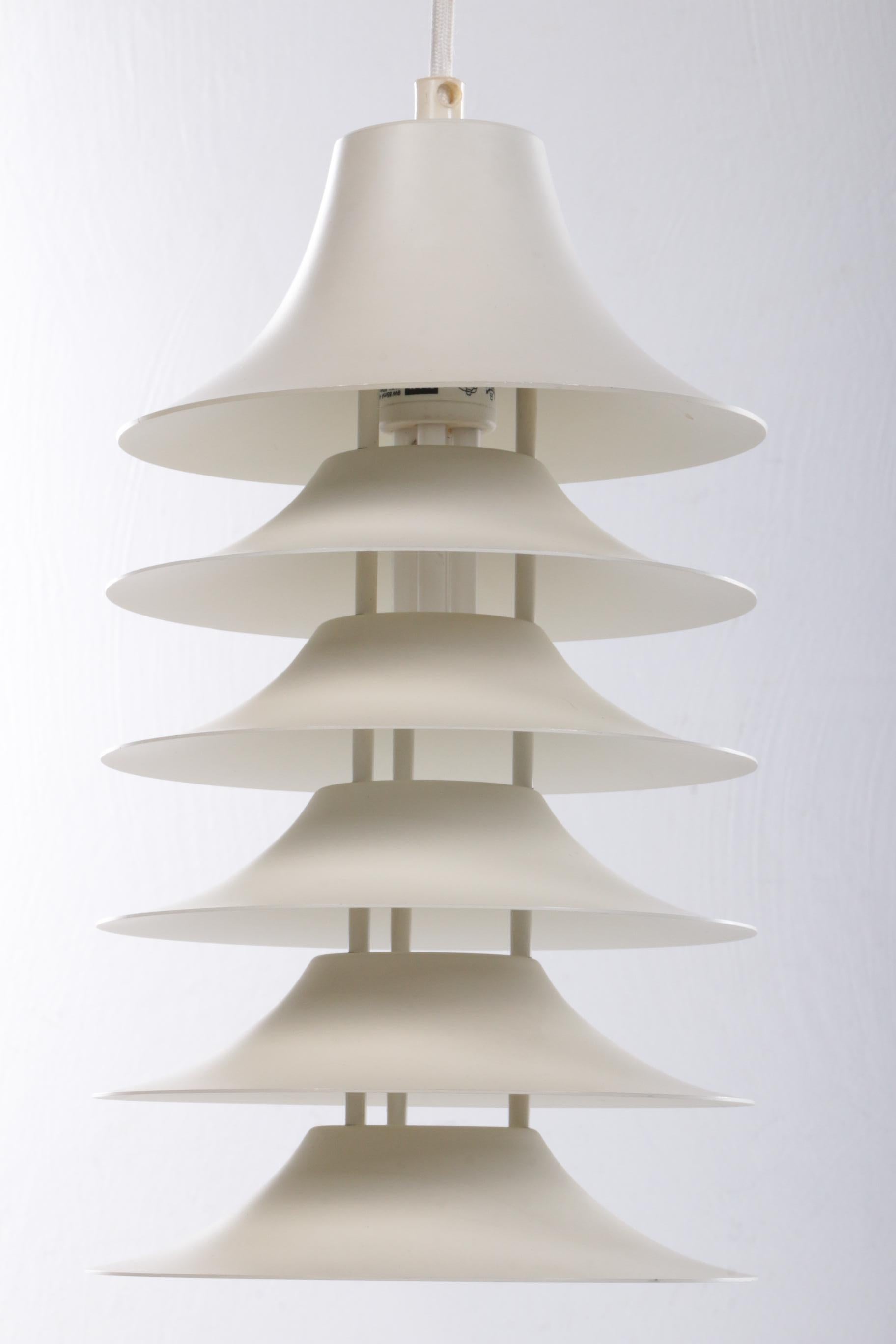Vintage Set of 2 Hanging Lamps Design by Jorgen Gammelgaard, 1970 Denmark 1