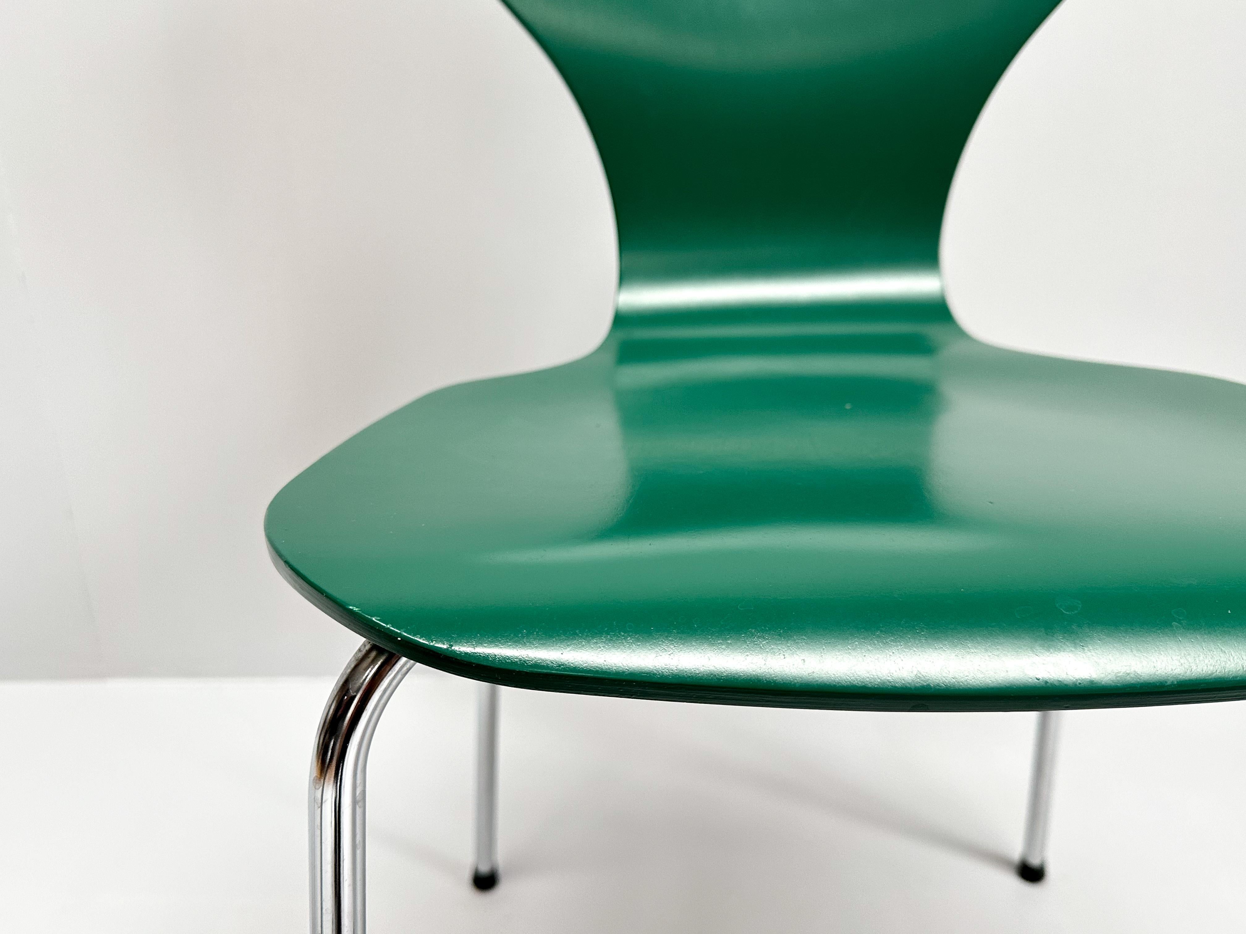 Vintage Satz von 3 dänischen modernen Stühlen von Phoenix, Dänemark 1990er Jahre. (Mitte des 20. Jahrhunderts) im Angebot