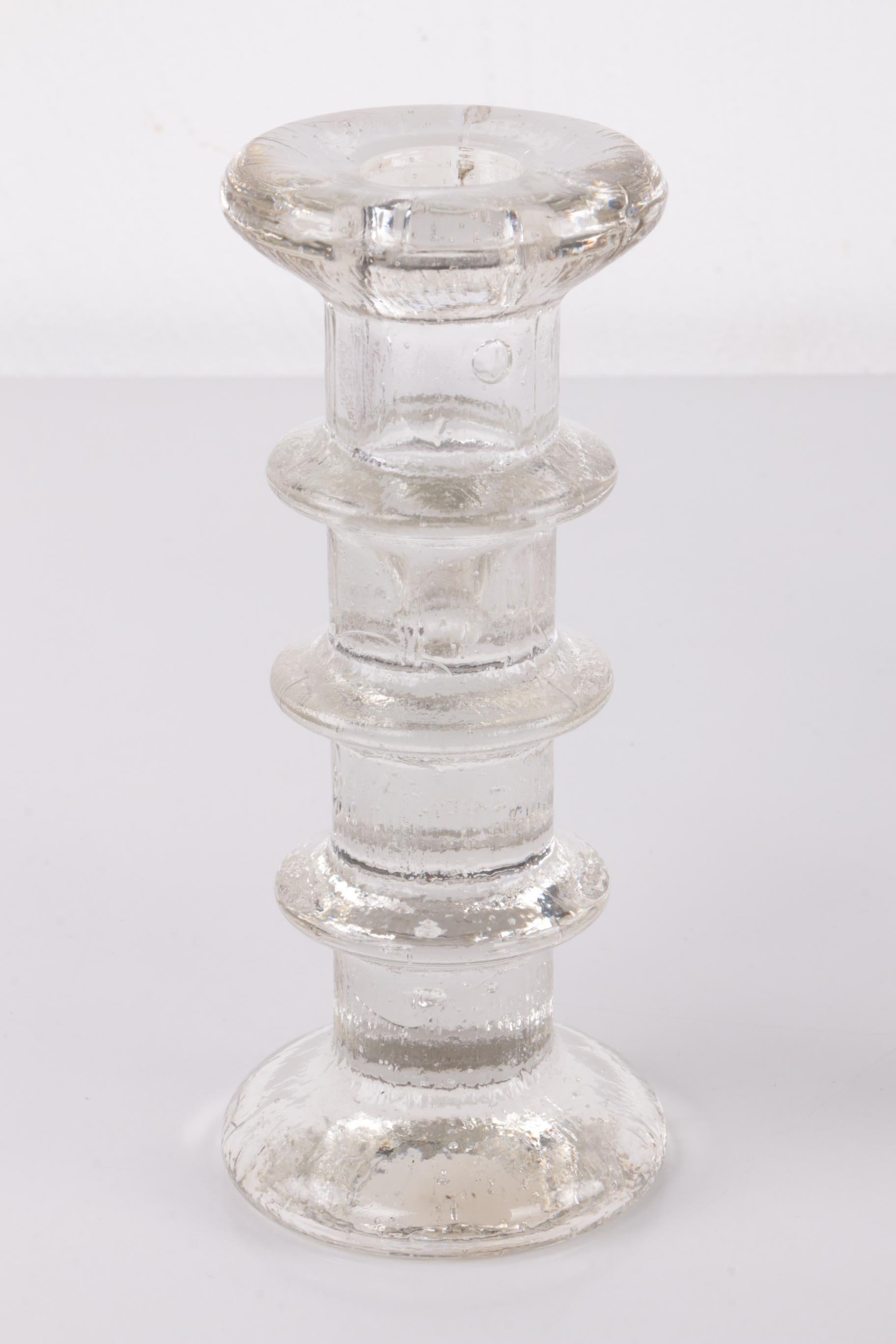 marc aurel glass candlestick
