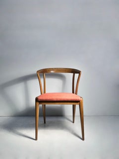 Vintage Set of 4 Bertha Schaefer Chairs for Singer