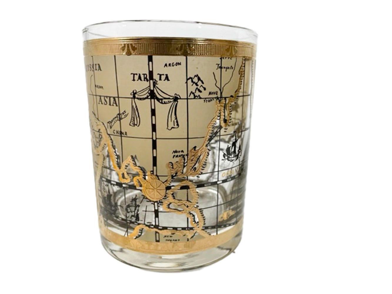 world map glasses