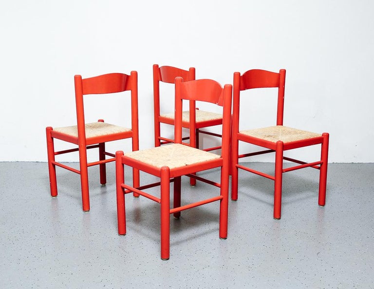 Vintage Set of 4 Dining Chairs with Rush Seats at 1stdibs Vintage Set of 4 Dining Chairs with Rush Seats at 1stdibs on {keyword}