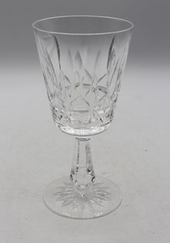 Vintage Set of 6 + 1 Rosslare Water Glasses by Waterford