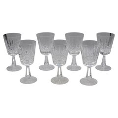 Vintage Set of 6 + 1 Rosslare Water Glasses by Waterford