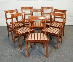 SET DI 8 SEDIE IN LEGNO DI RUGNO VINTAGE J1