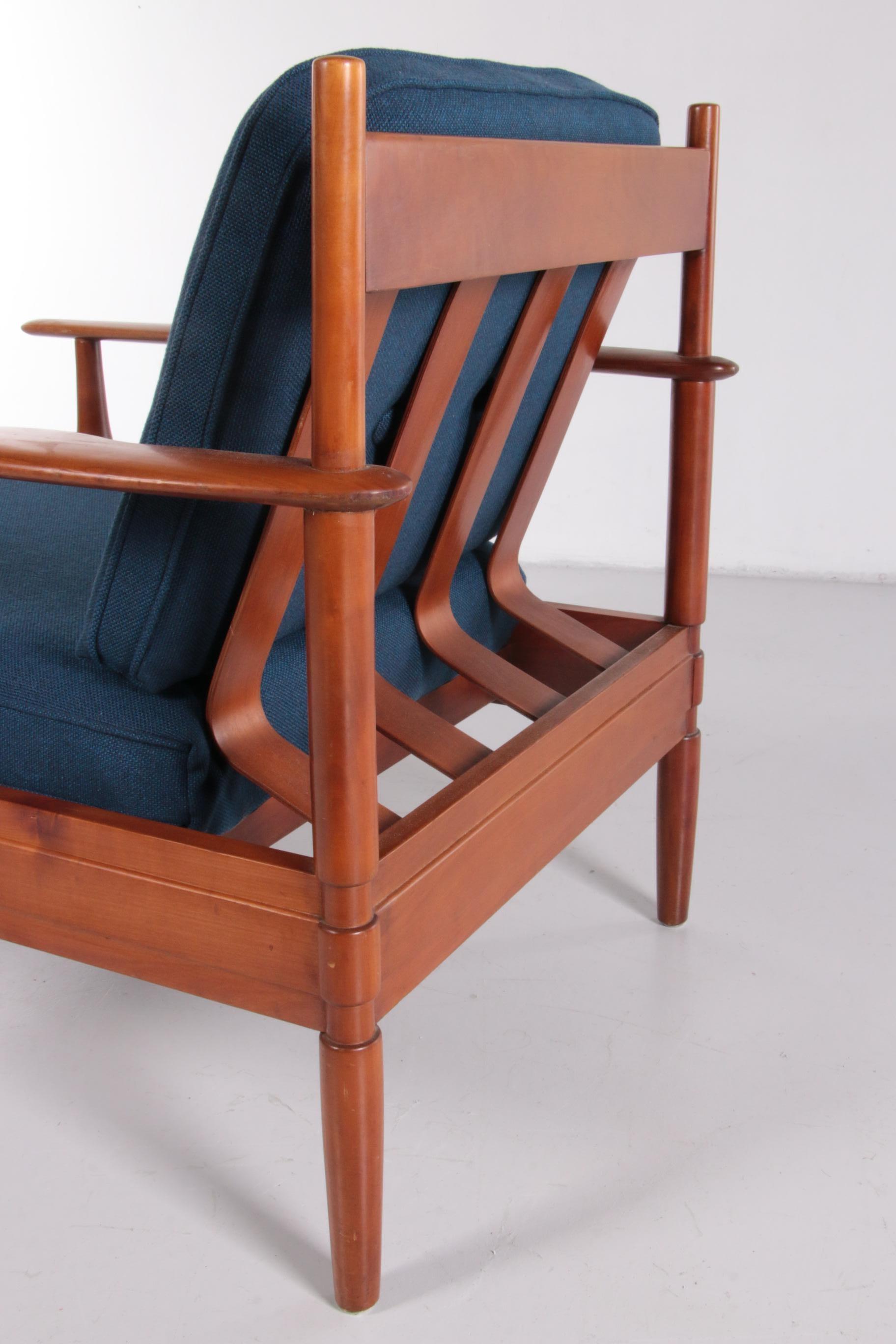 Grete Jalk Armchairs Made by France and Son  1960 Denmark For Sale 6