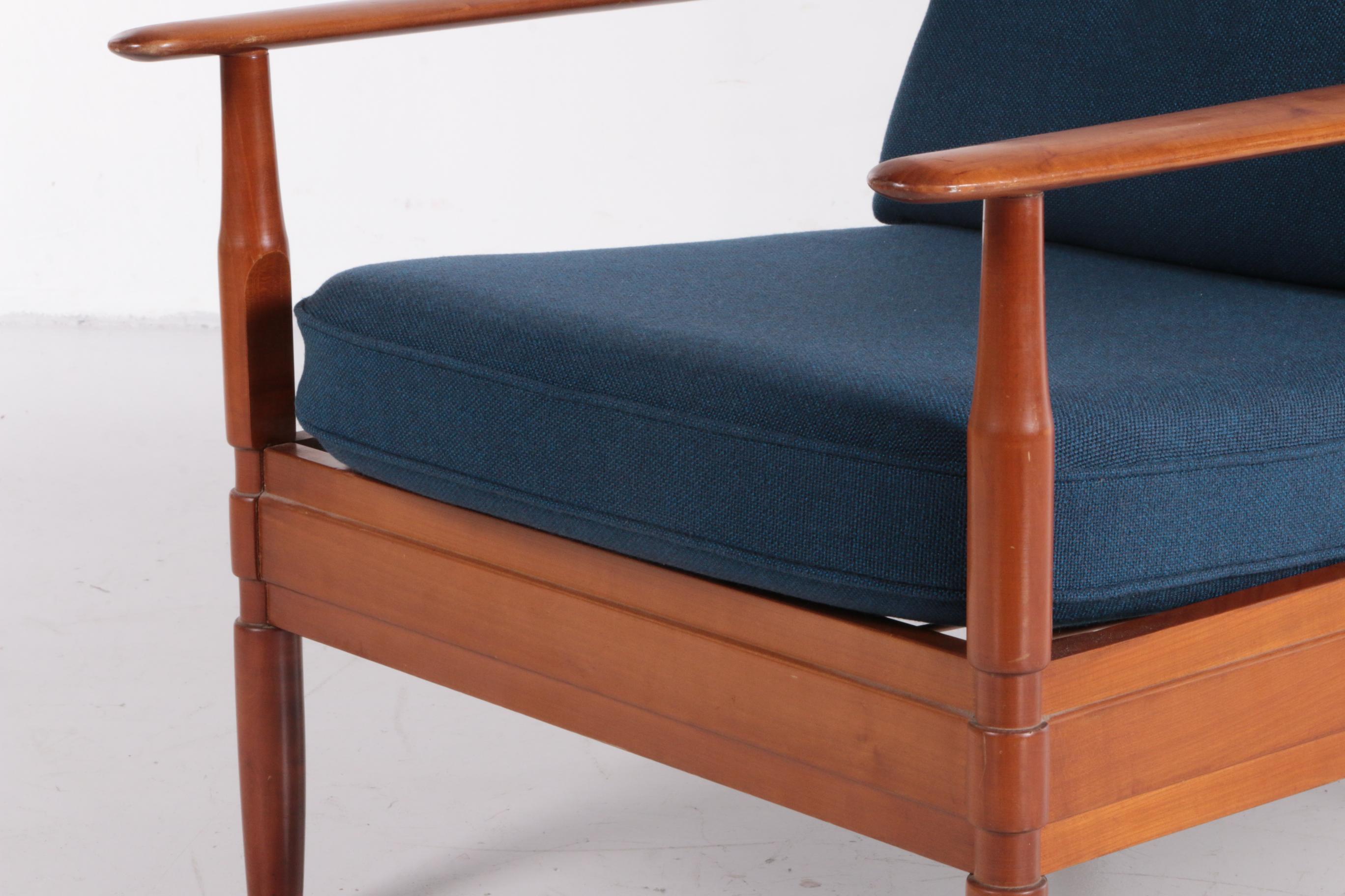 Grete Jalk Armchairs Made by France and Son  1960 Denmark For Sale 3