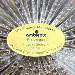 Set vintage di bicchieri da bar in cristallo, Karl Klokotschnik, Klokotschnik, Germania