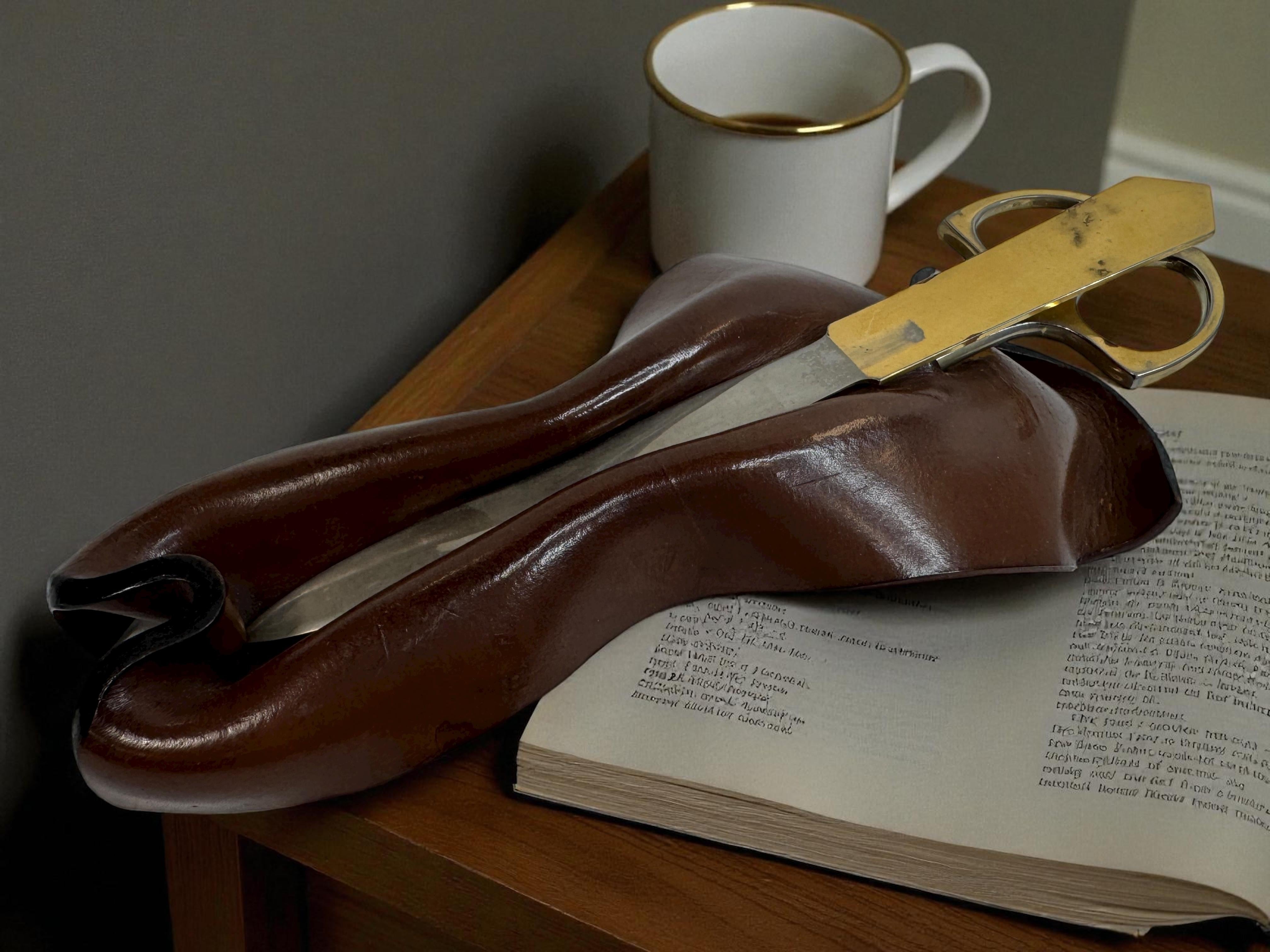 Vintage Set von Fife Leder Schreibtisch Zubehör, Mitte des 20. Jahrhunderts Italien 1950er Jahre im Angebot 12