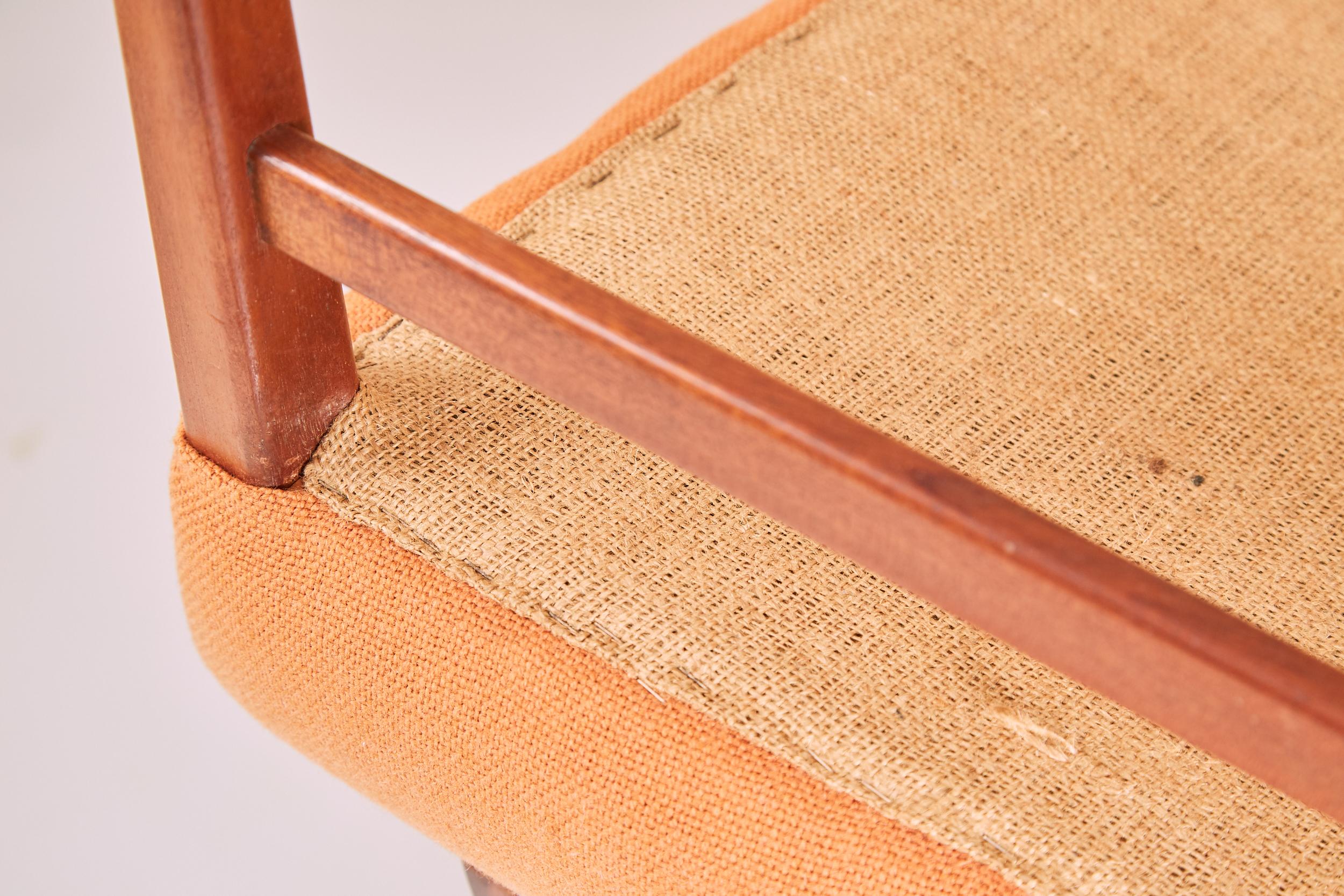 Vintage Set of Four Gordon Russell Dining Chairs, for Heals, 1950s, England 6