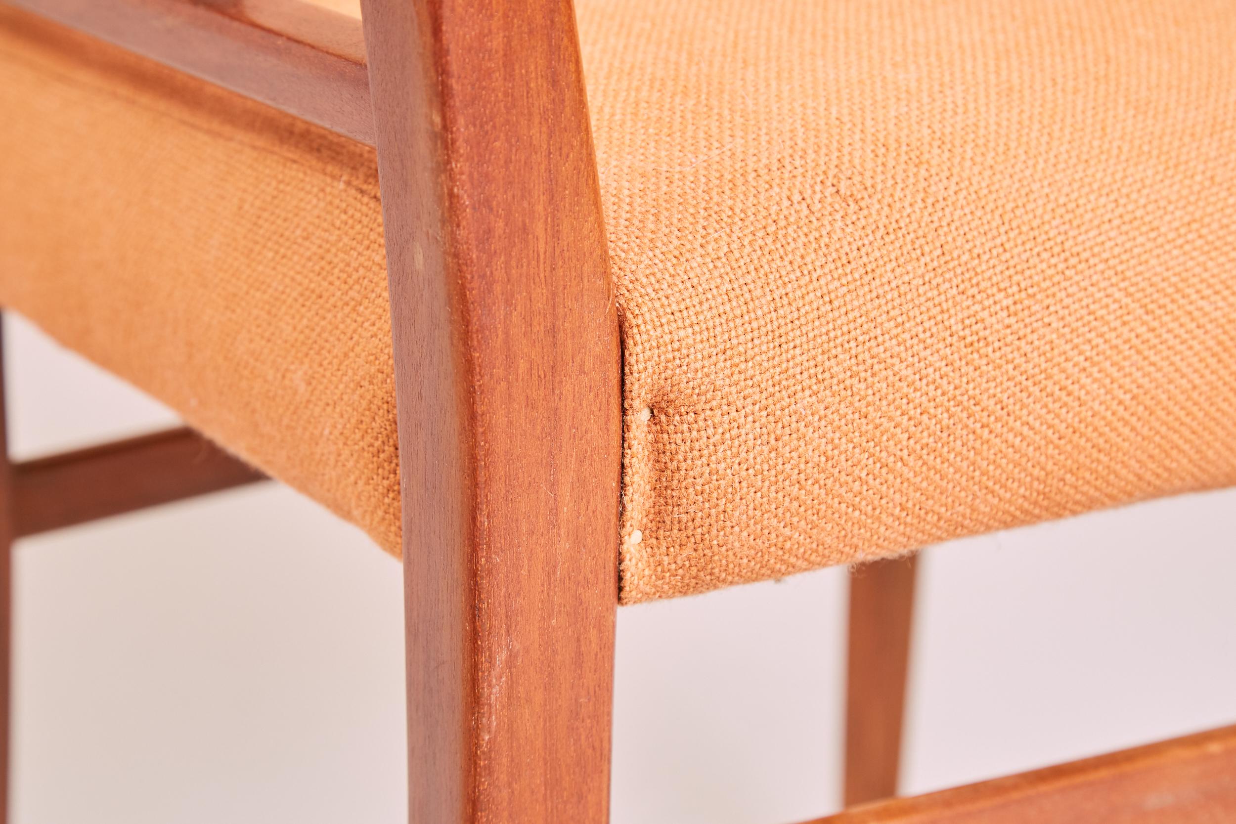 Vintage Set of Four Gordon Russell Dining Chairs, for Heals, 1950s, England 7