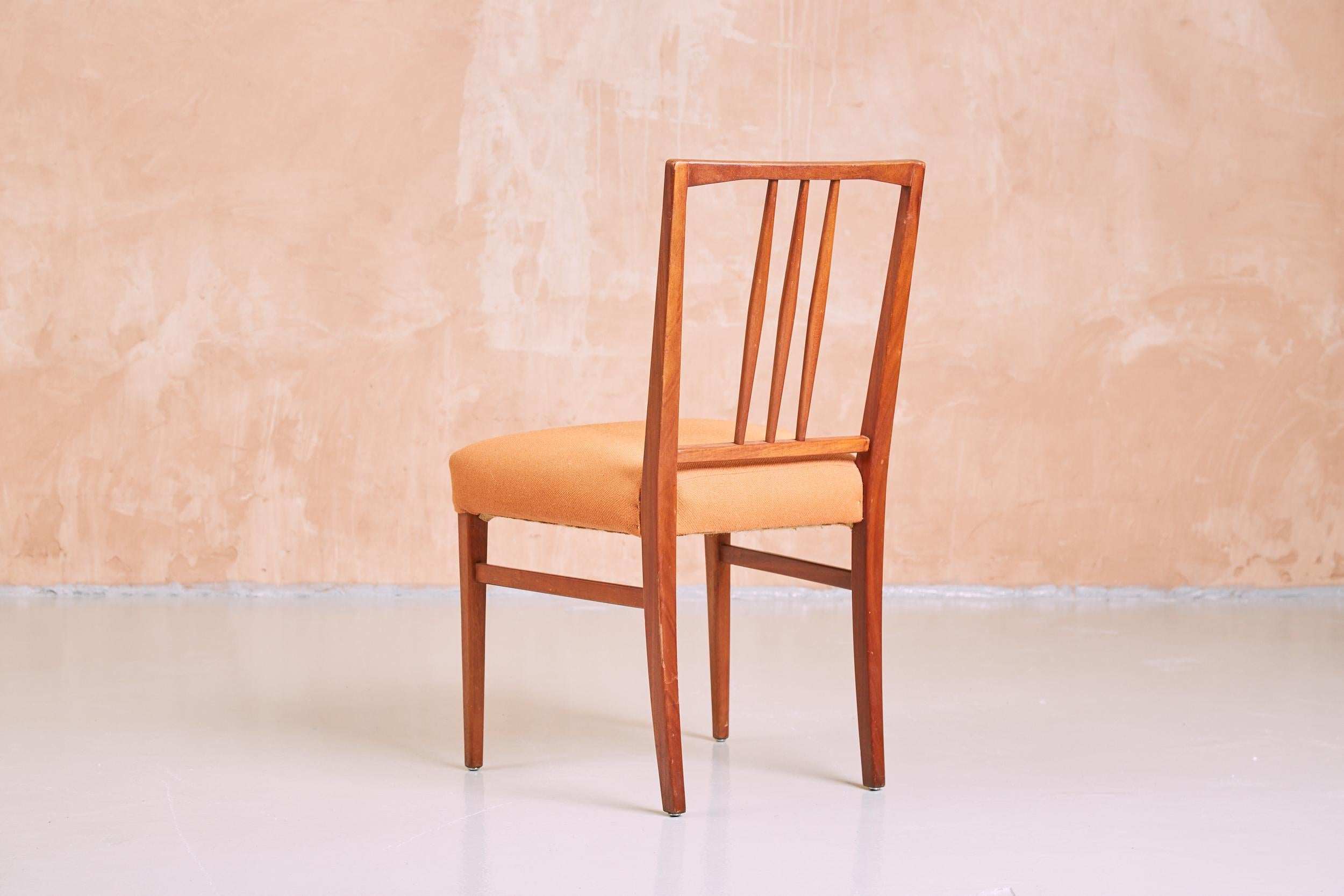 Mid-20th Century Vintage Set of Four Gordon Russell Dining Chairs, for Heals, 1950s, England
