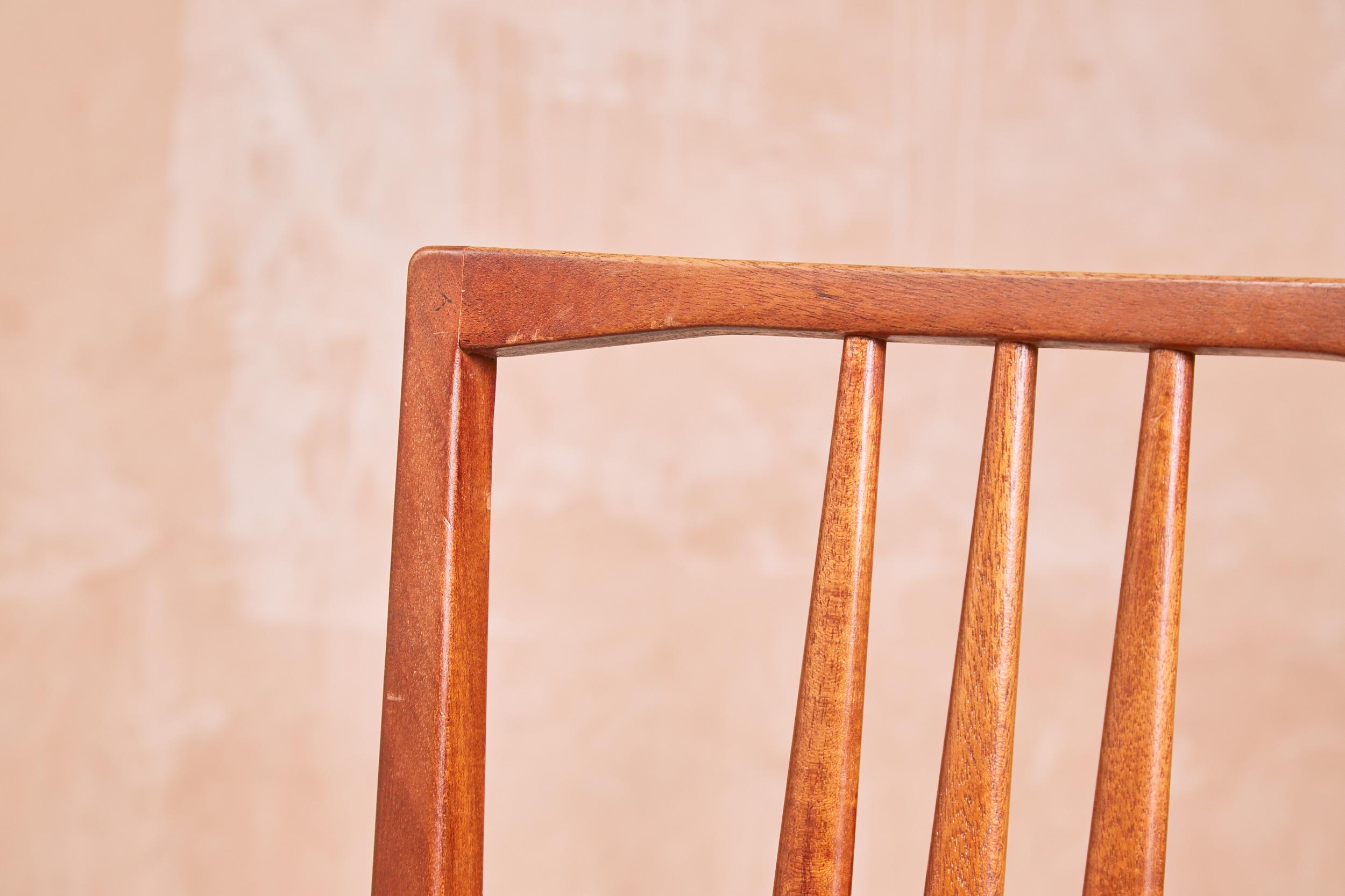 Vintage Set of Four Gordon Russell Dining Chairs, for Heals, 1950s, England 1