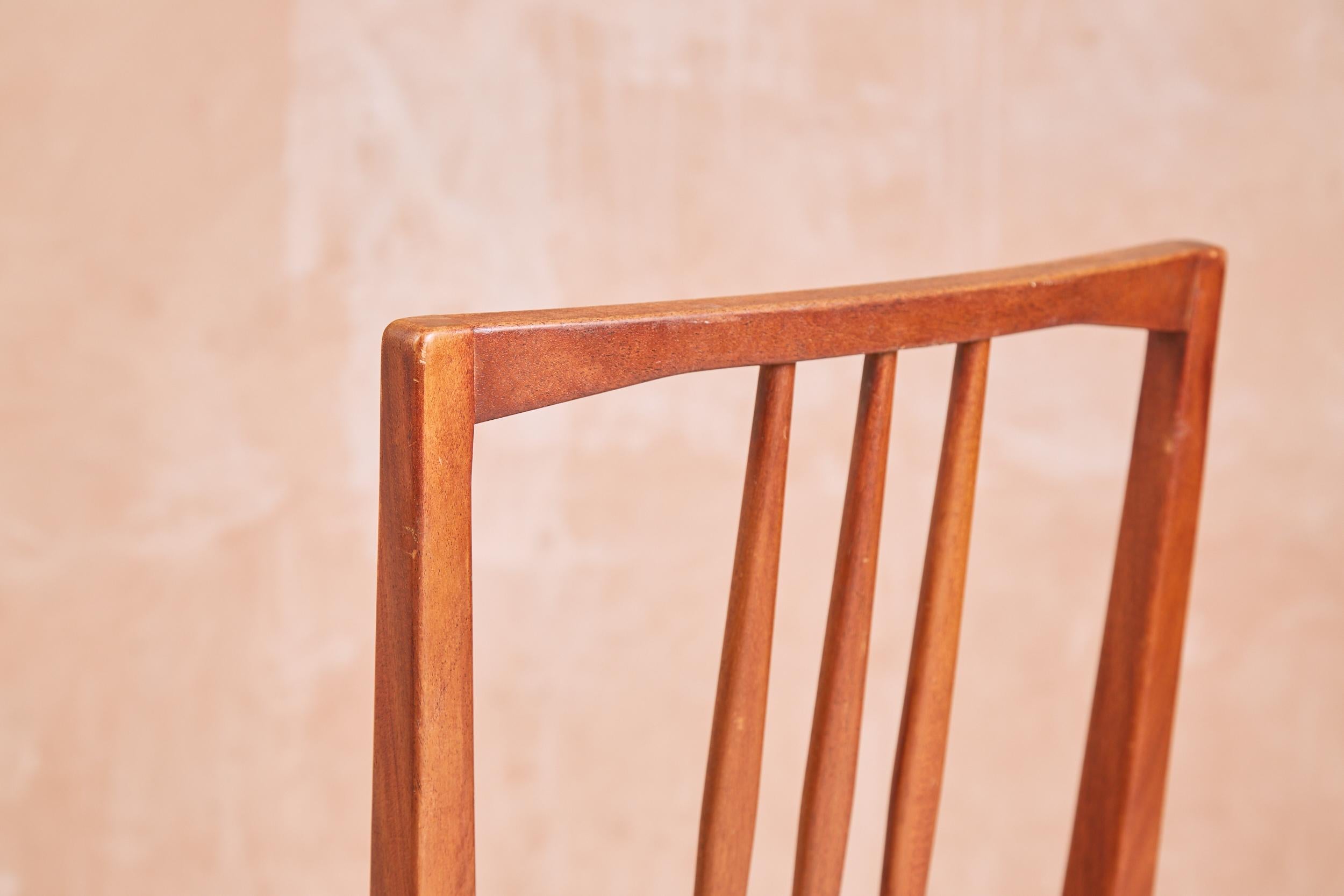 Vintage Set of Four Gordon Russell Dining Chairs, for Heals, 1950s, England 2