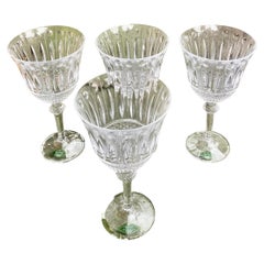Vintage Set of Four Shannon Irish Crystal Sutton Place Water Goblets