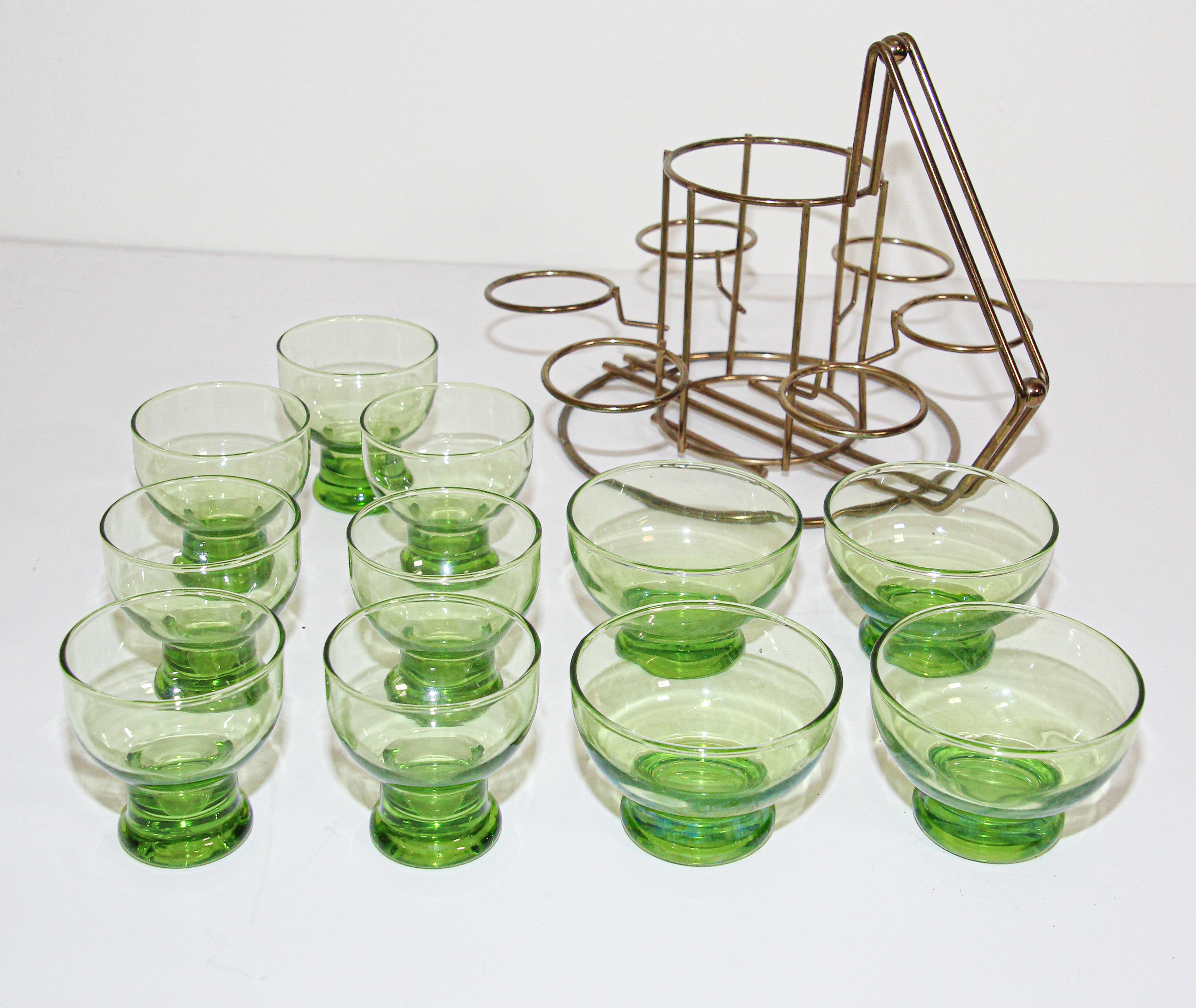 1960s cocktail glasses