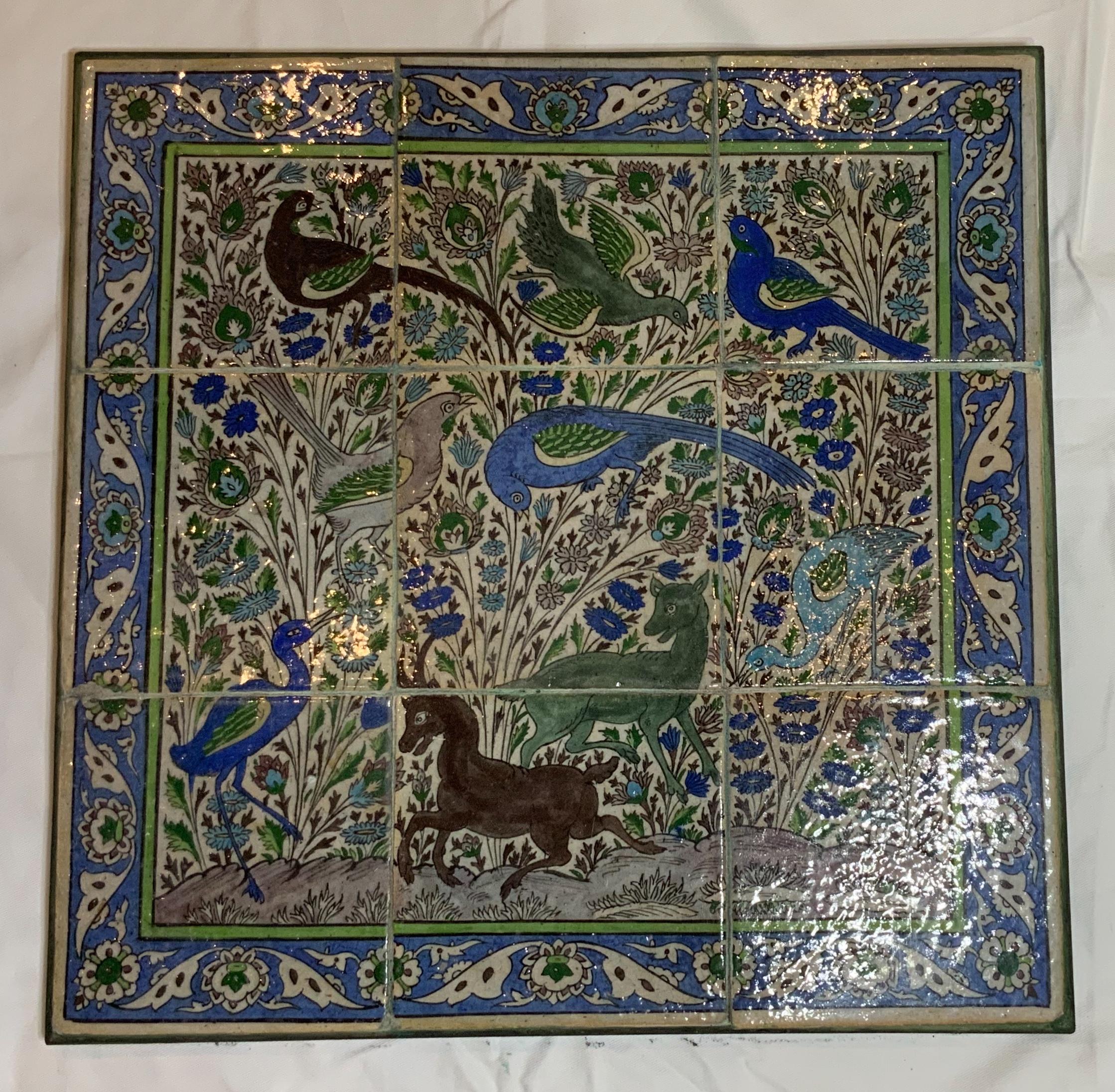ancient persian tiles