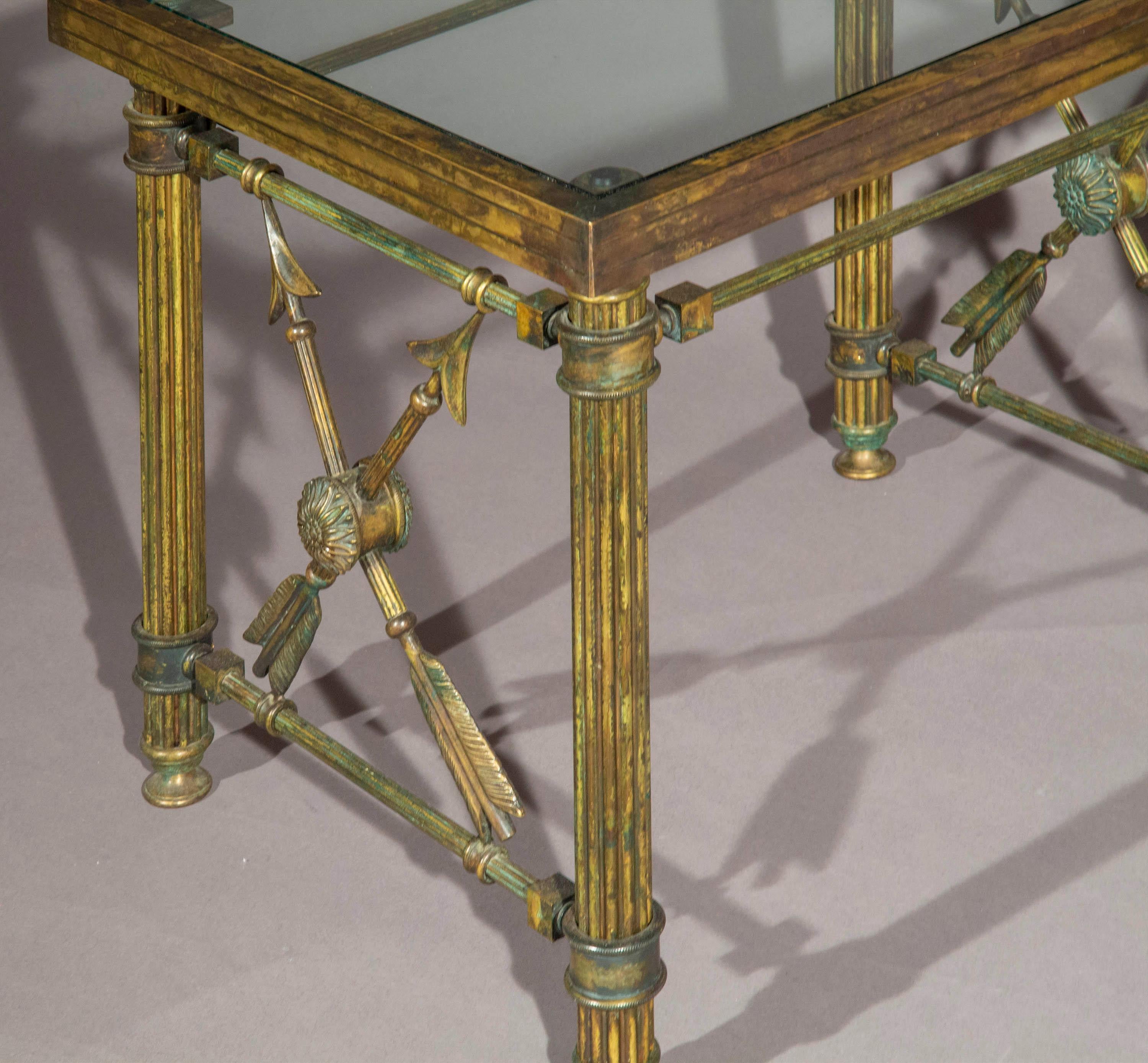 Vintage Set of 'Pompeian' Bronze Cocktail Tables In Good Condition In Richmond, London