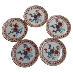 Vintage Set of Porcelain Plates by Kaiser Taijuan Pattern W.Germany 1970 Set 6