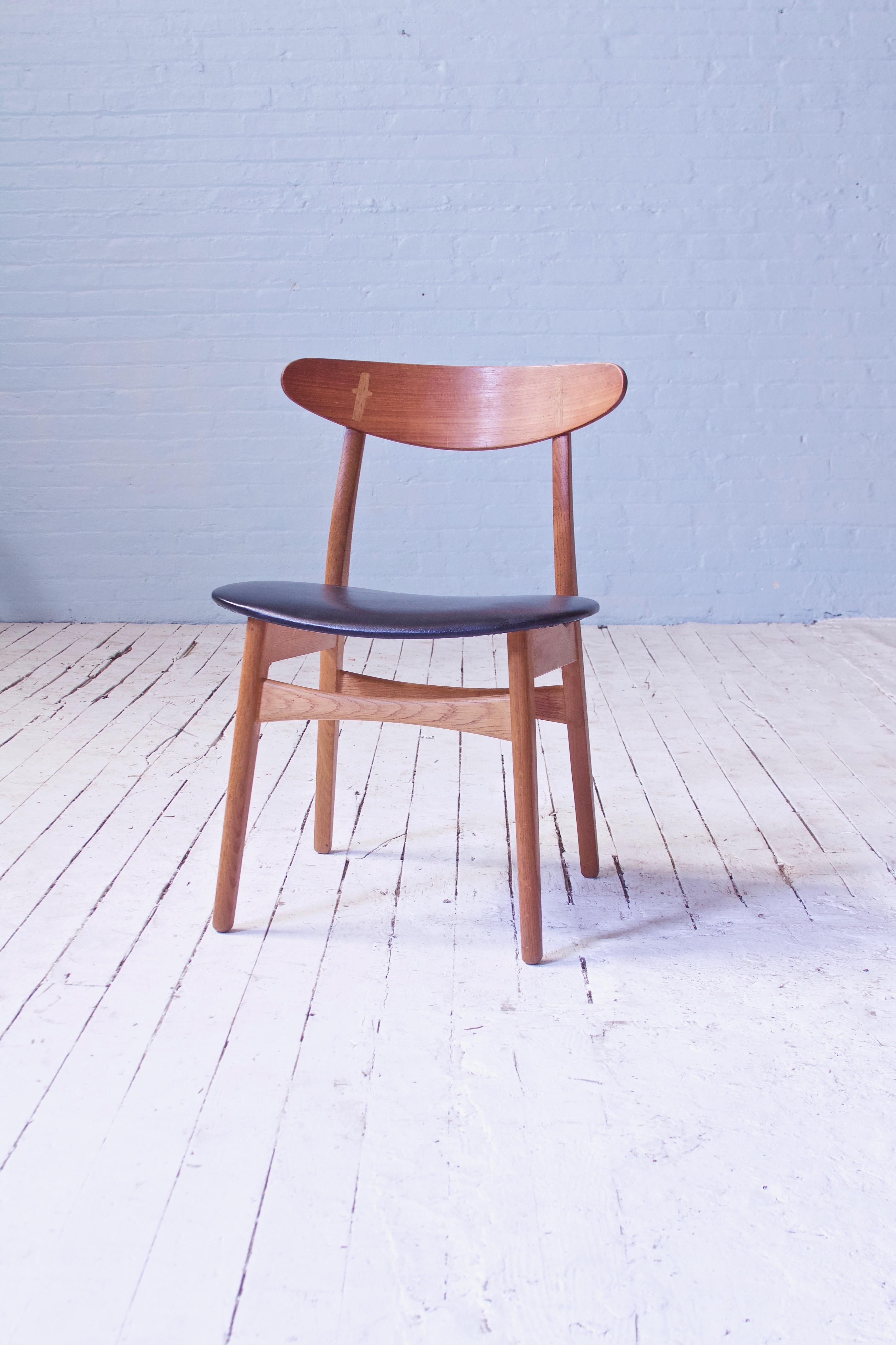 vintage hans wegner chairs