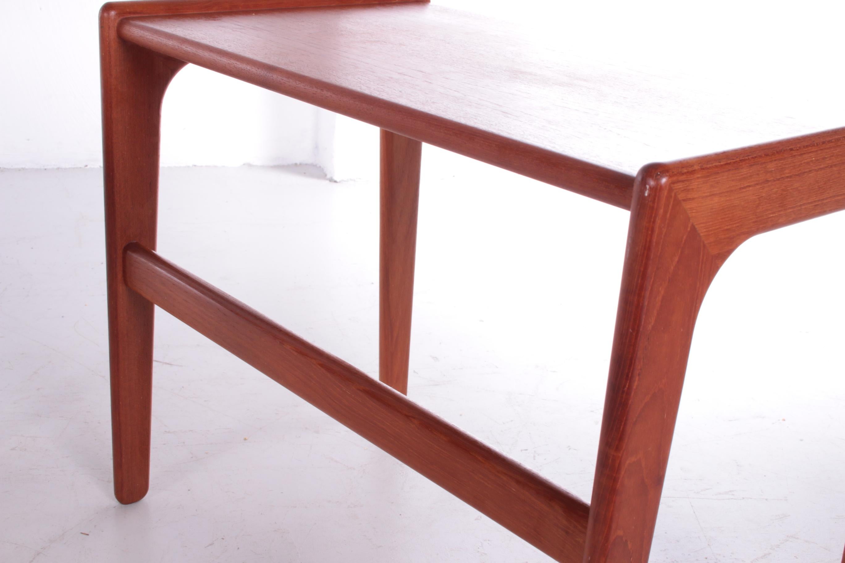 Vintage Set of Teak Side Tables, 1960s For Sale 5