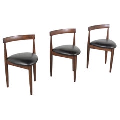Vintage Set of Three Mid-Century Modern Dining Chairs