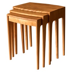 Wood Nesting Tables and Stacking Tables