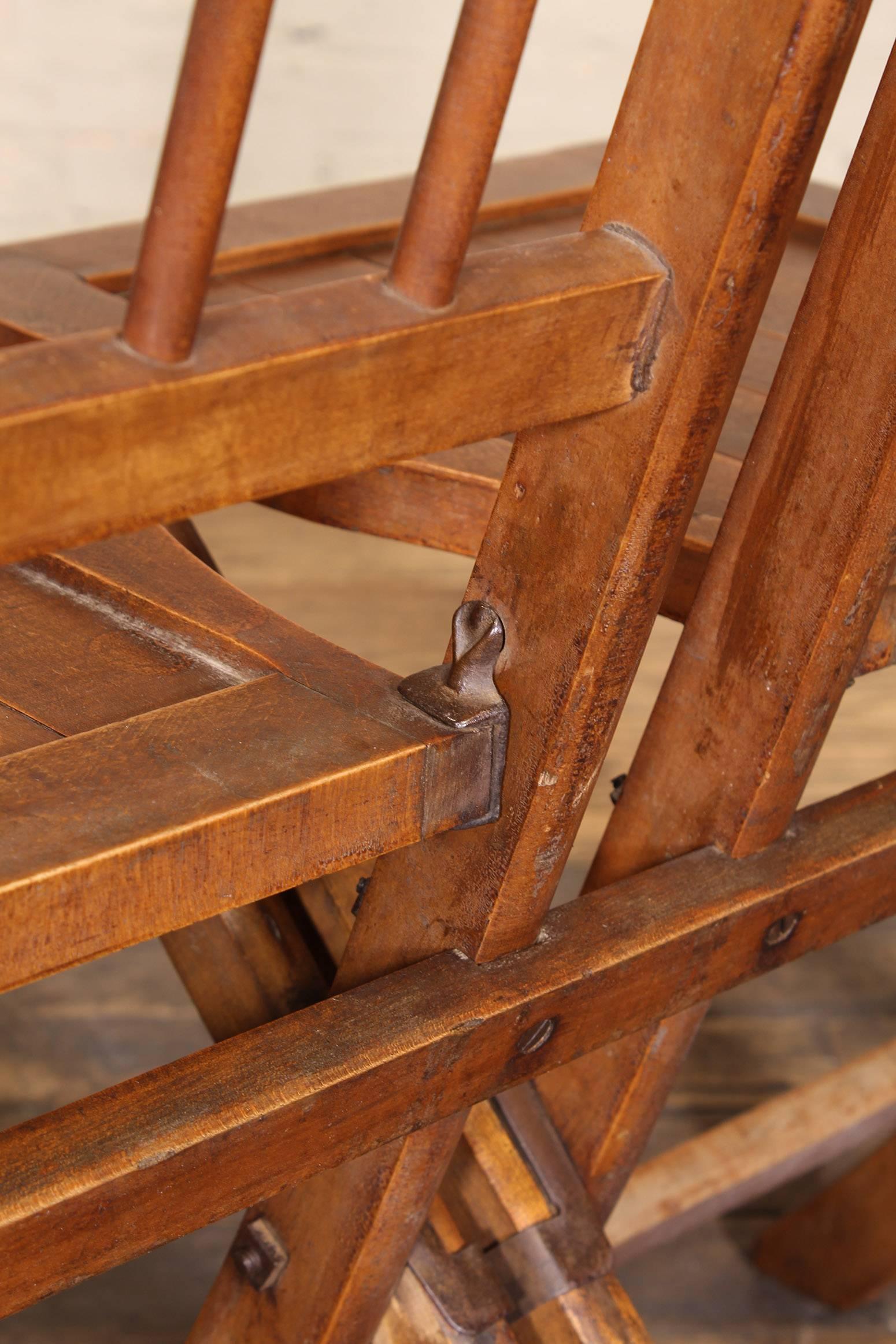 vintage stadium chairs