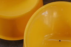 Vintage Set of Verner Panton Lounge Chairs, model Panto Pop, 1970s