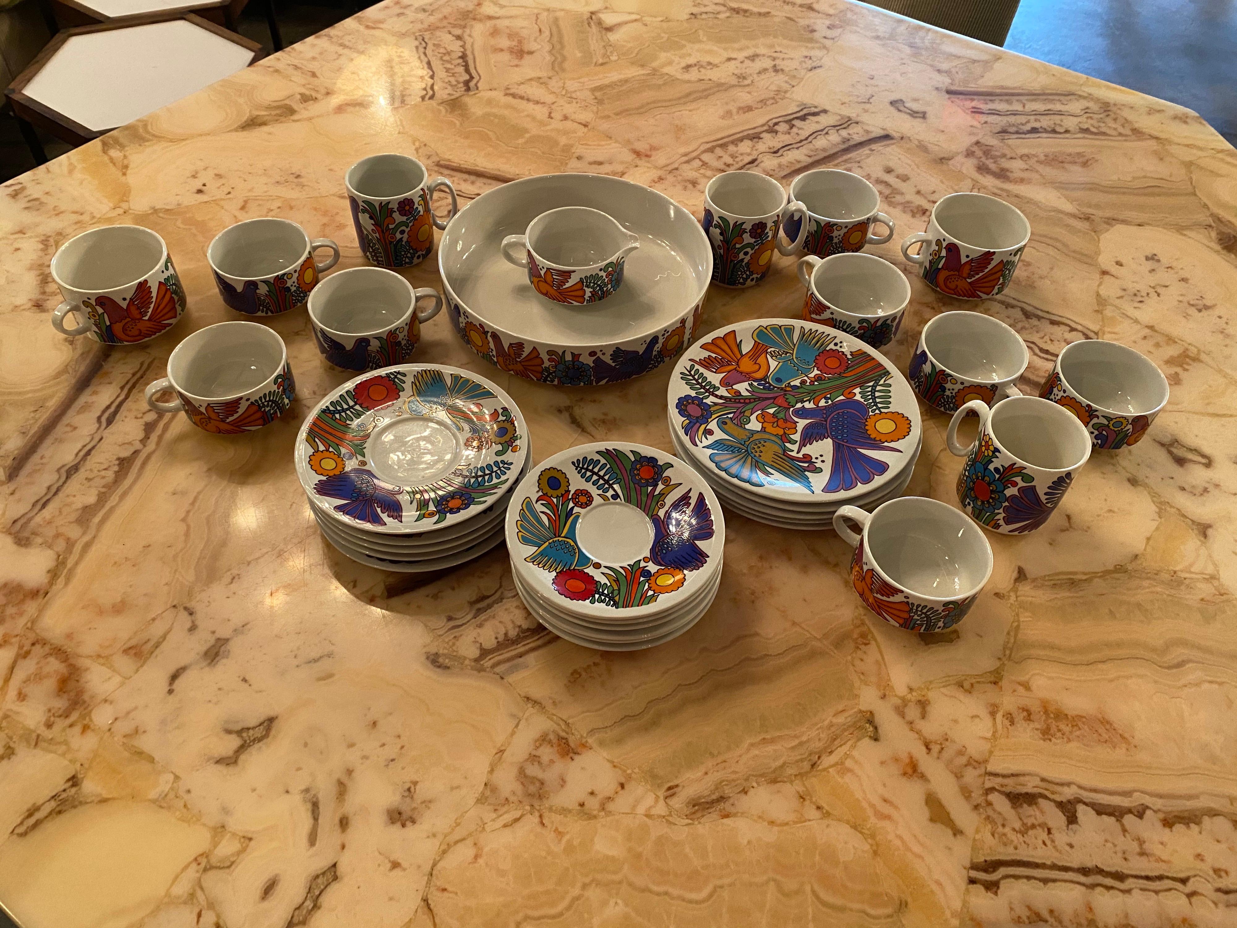 villeroy and boch acapulco complete set