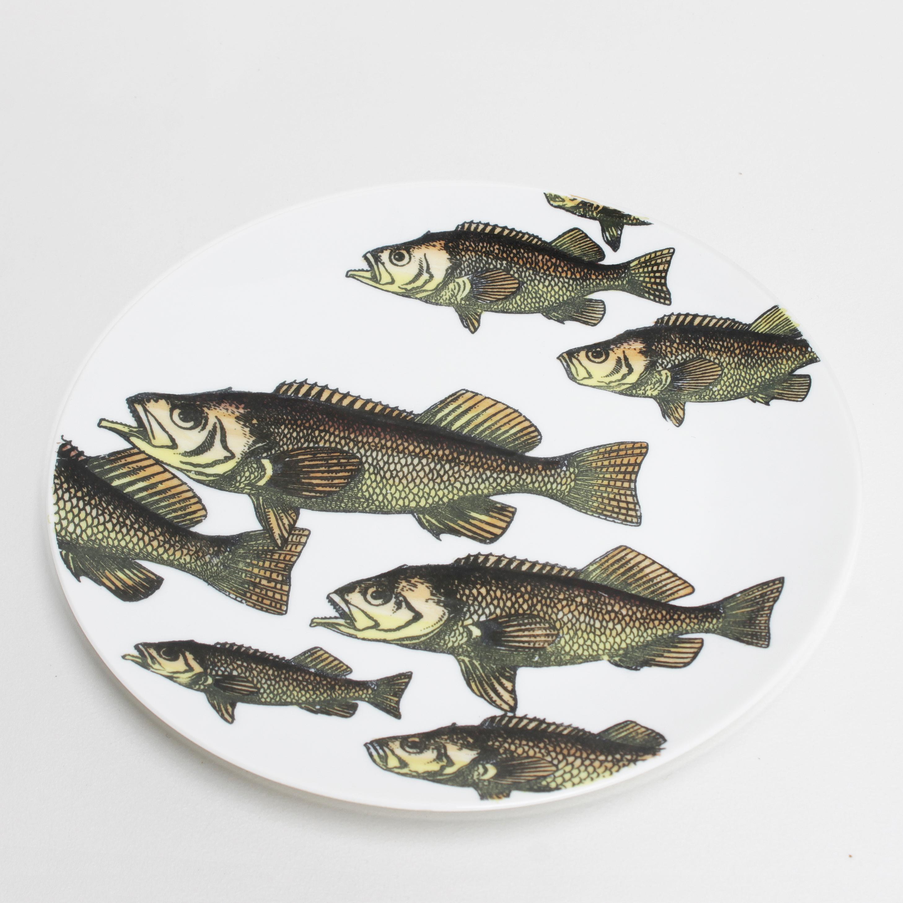 Vintage Set 'Passata Di Pesce' by Piero Fornasetti, 1955 For Sale 8