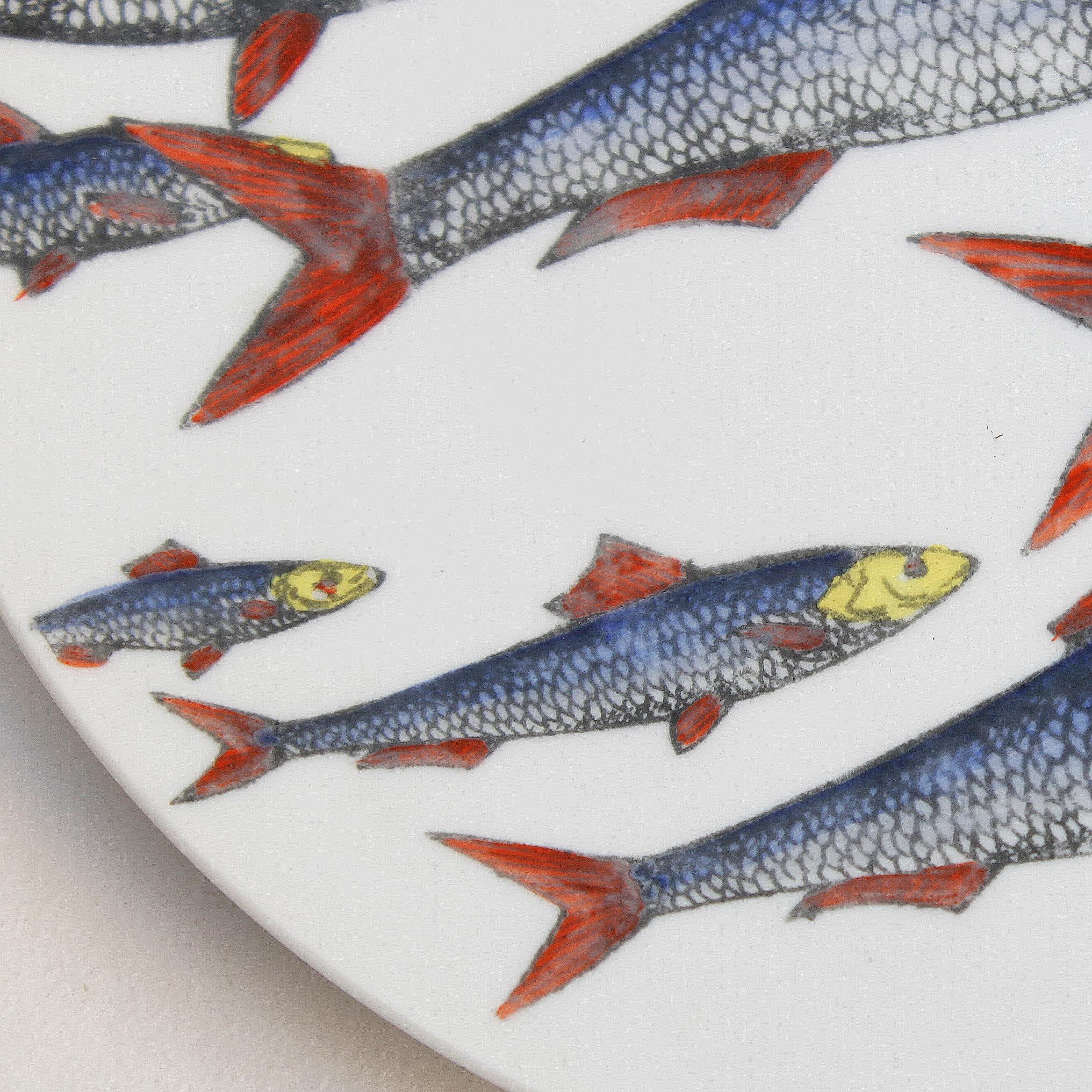 Vintage Set 'Passata Di Pesce' by Piero Fornasetti, 1955 In Good Condition For Sale In JM Haarlem, NL