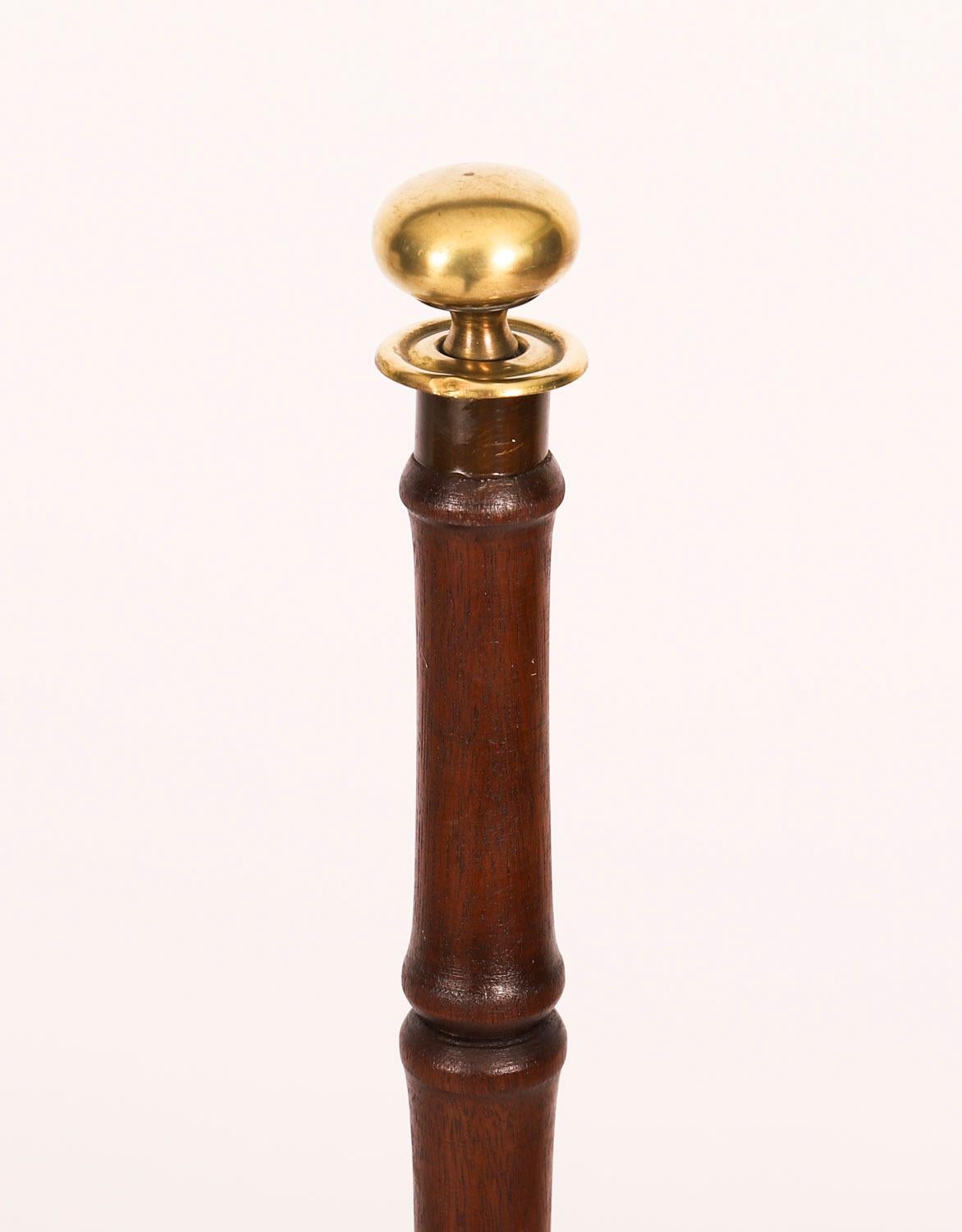 Spiral-Mahagoni-Bibliotheksschritte aus Mahagoni im Vintage-Stil, 20. Jahrhundert im Angebot 1