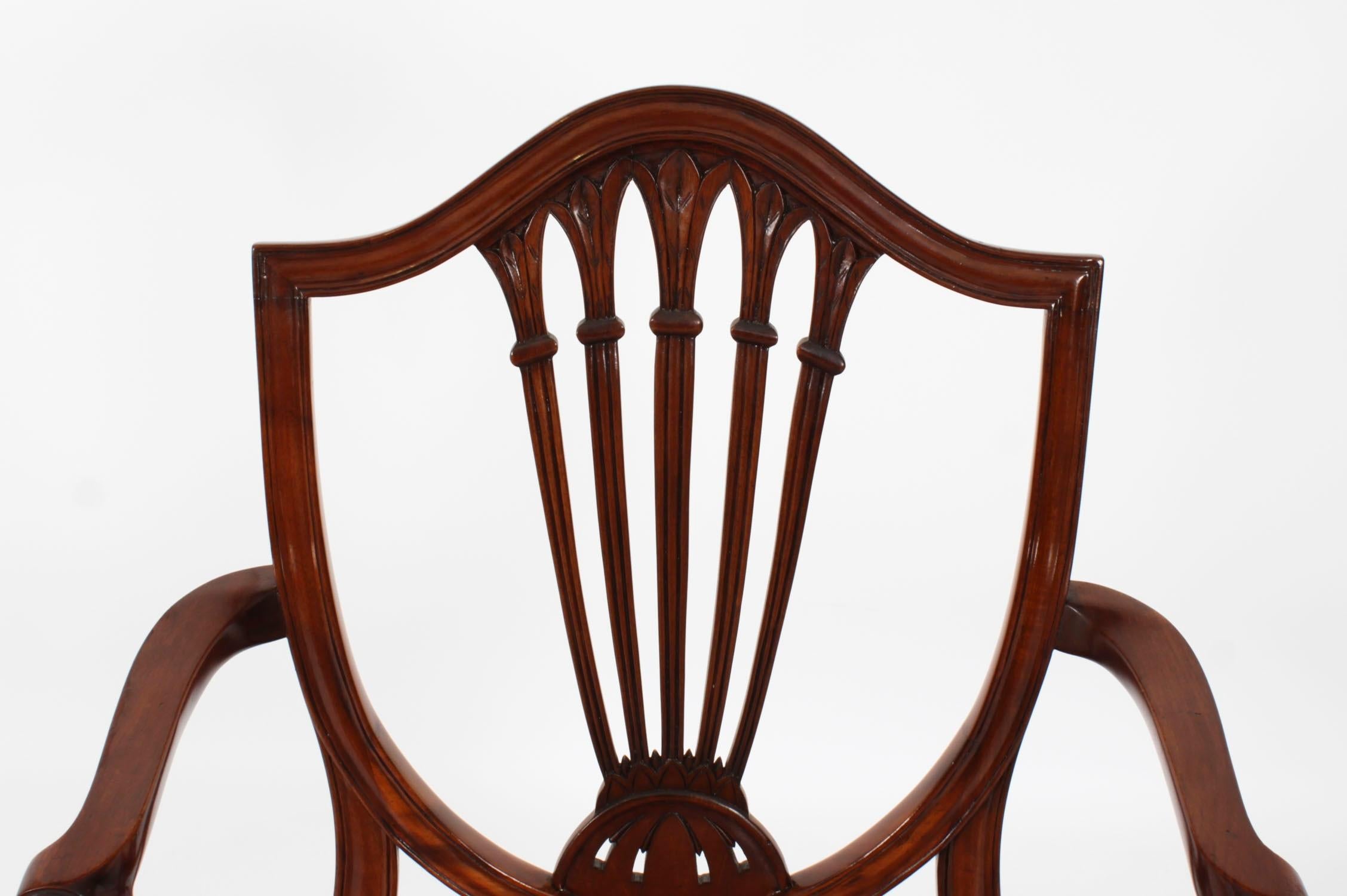 Vintage Set Ten Wheatsheaf Dining Chairs Brights Nettlebed 20th Century 6
