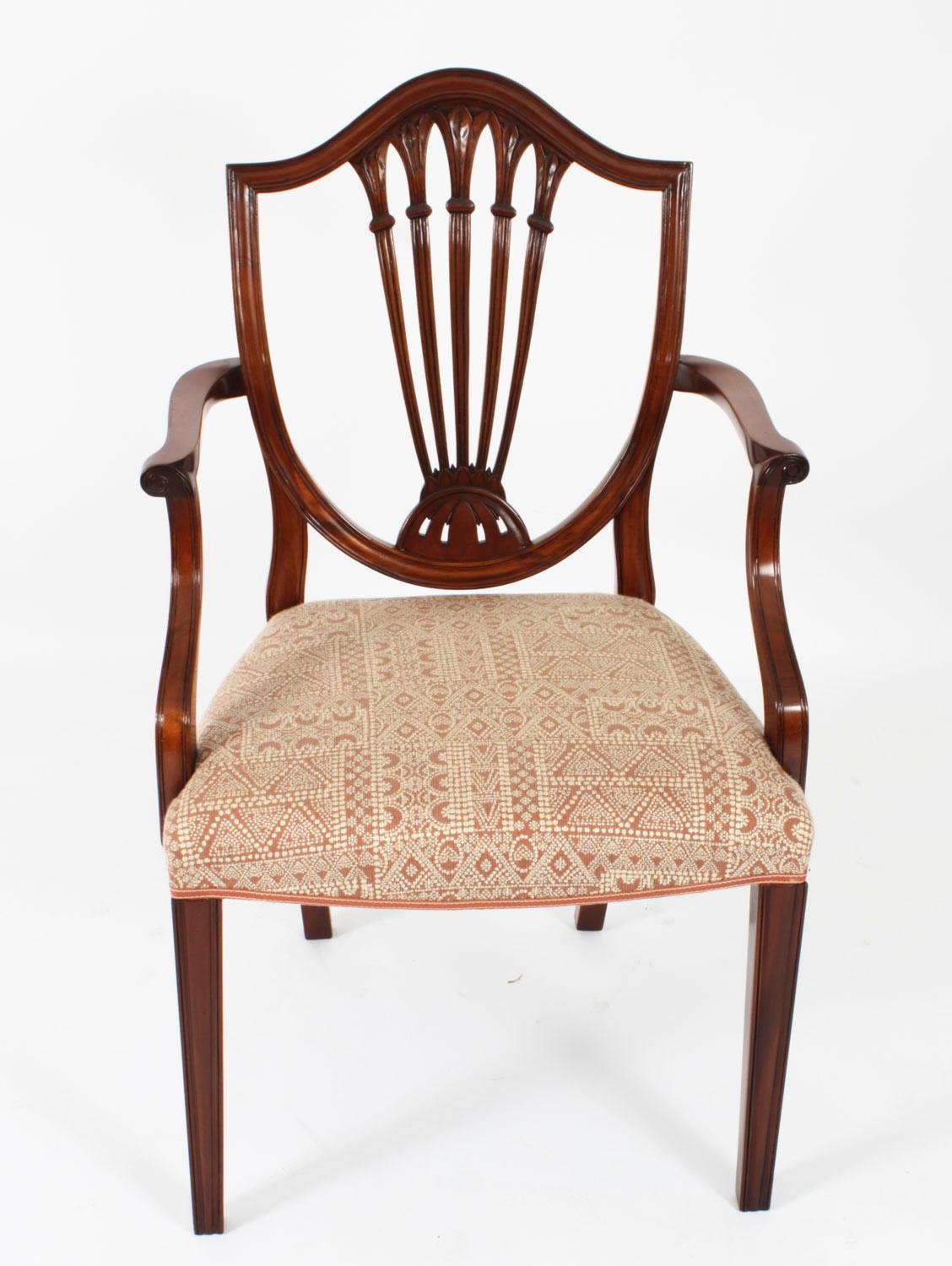 Vintage Set Ten Wheatsheaf Dining Chairs Brights Nettlebed 20th Century 7