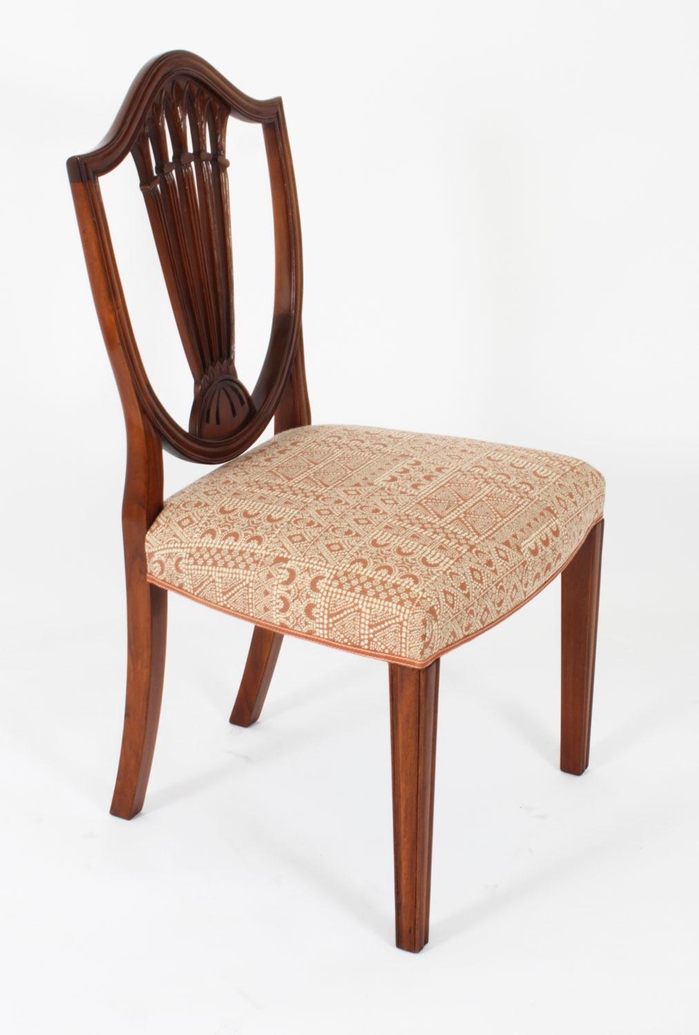 Vintage Set Ten Wheatsheaf Dining Chairs Brights Nettlebed 20th Century 8