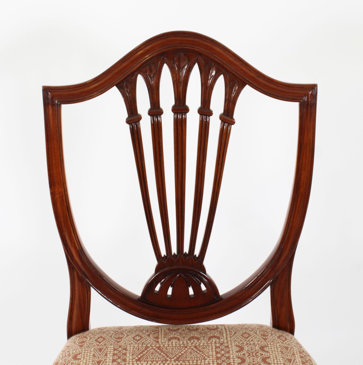Vintage Set Ten Wheatsheaf Dining Chairs Brights Nettlebed 20th Century 14