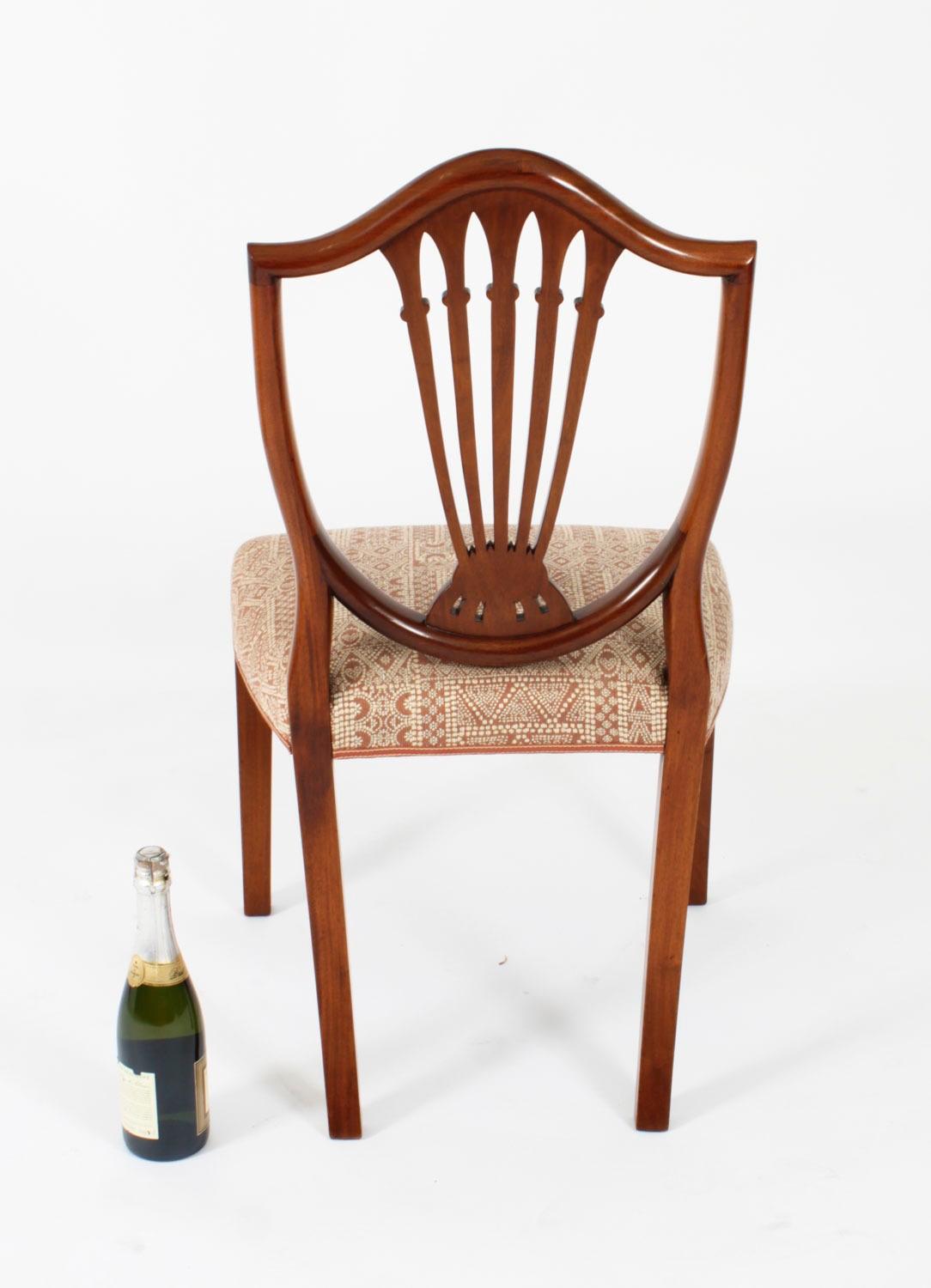 Vintage Set Ten Wheatsheaf Dining Chairs Brights Nettlebed 20th Century 15