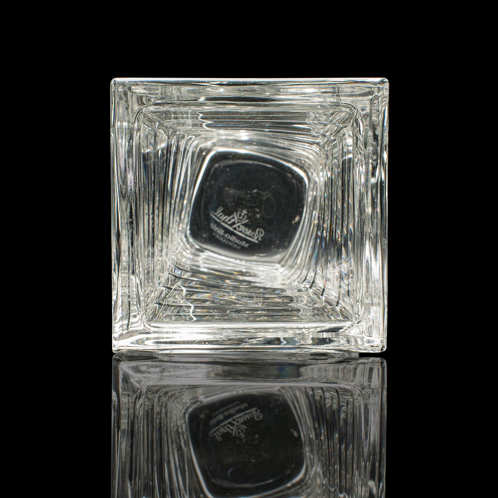 Conjunto Vintage, Jarrón, Dúo Luz de Té, Alemán, Vidrio Artístico, Funda Floral, Circa 1970 Vidrio artístico en venta