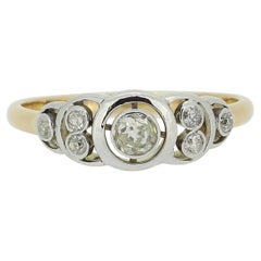 Vintage Seven-Stone Diamond Ring