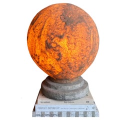 Vintage seventies floor lamp moon